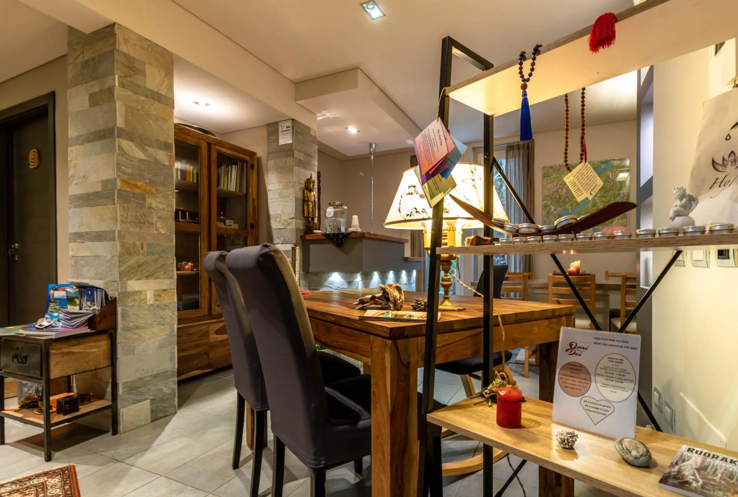 Lobby or reception in Oasi Degli Dei