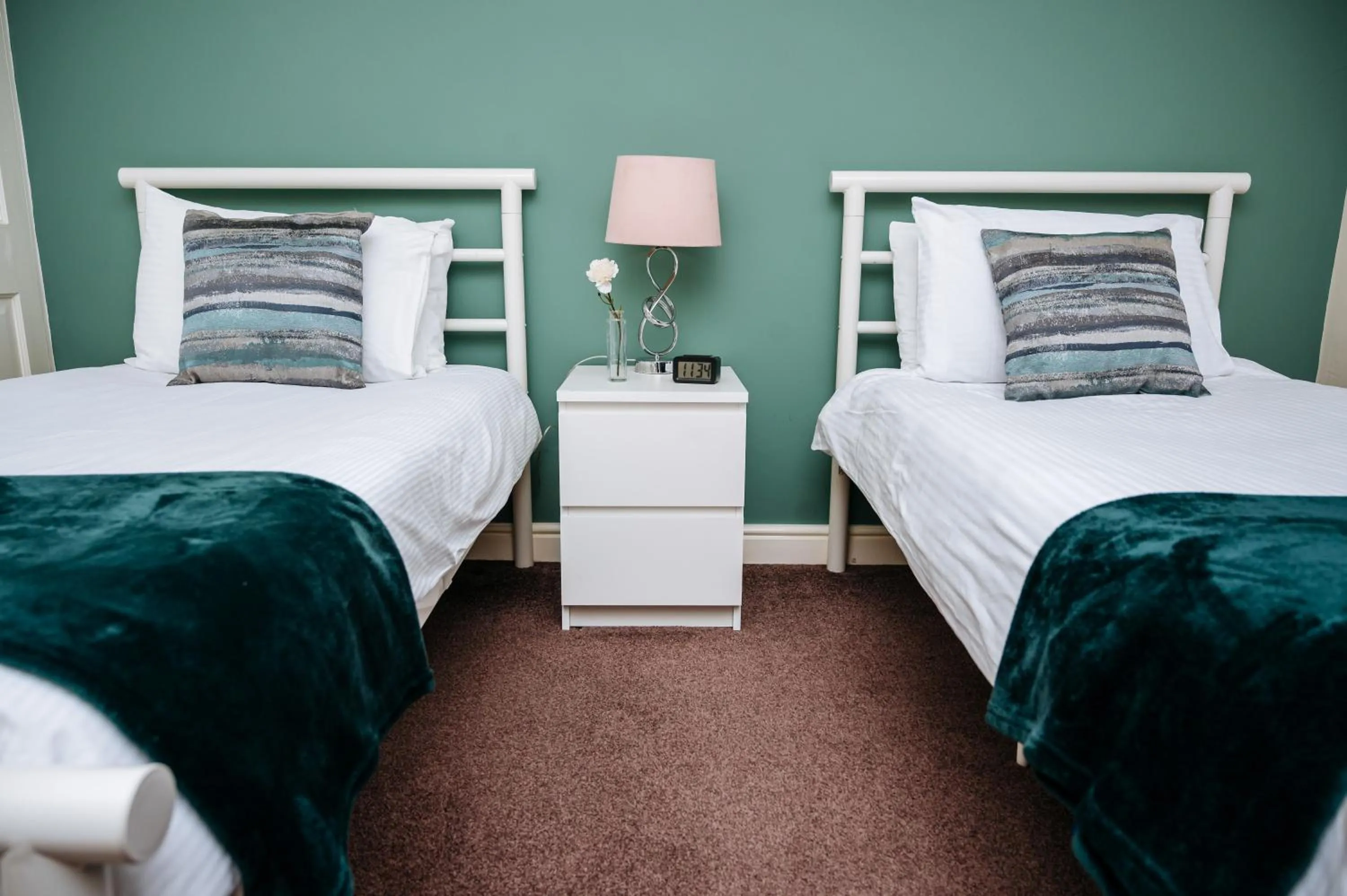 Bed in Woodhouse Lodge