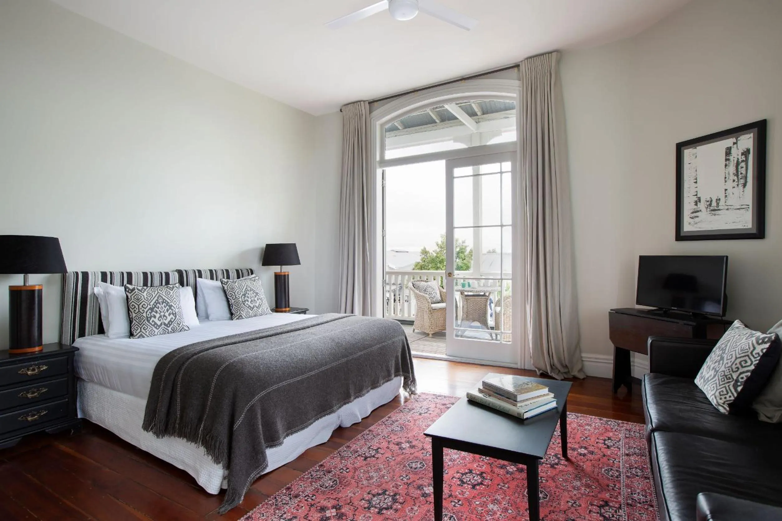 Photo of the whole room, Bed in The Martinborough Hotel