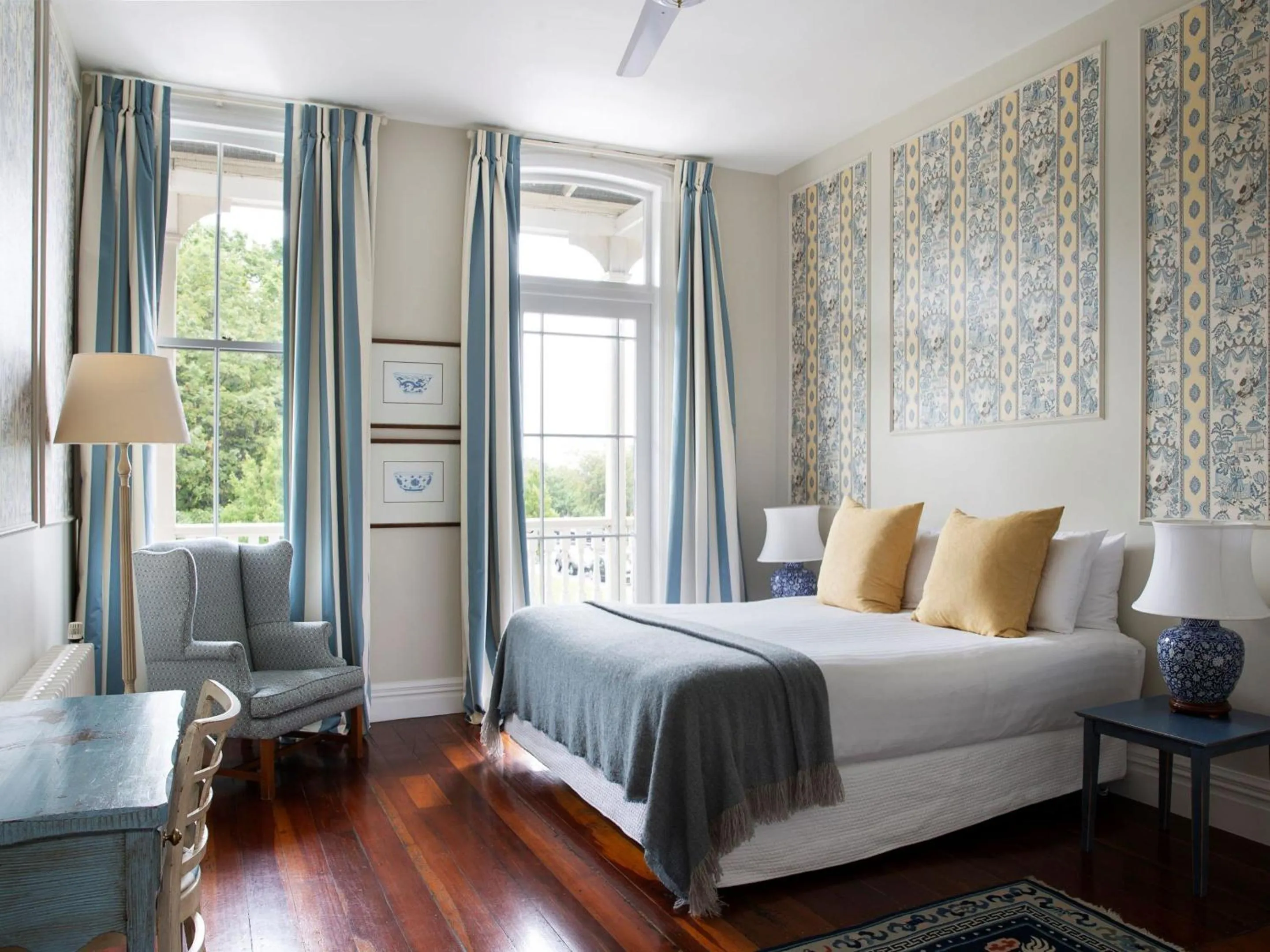 Photo of the whole room, Bed in The Martinborough Hotel