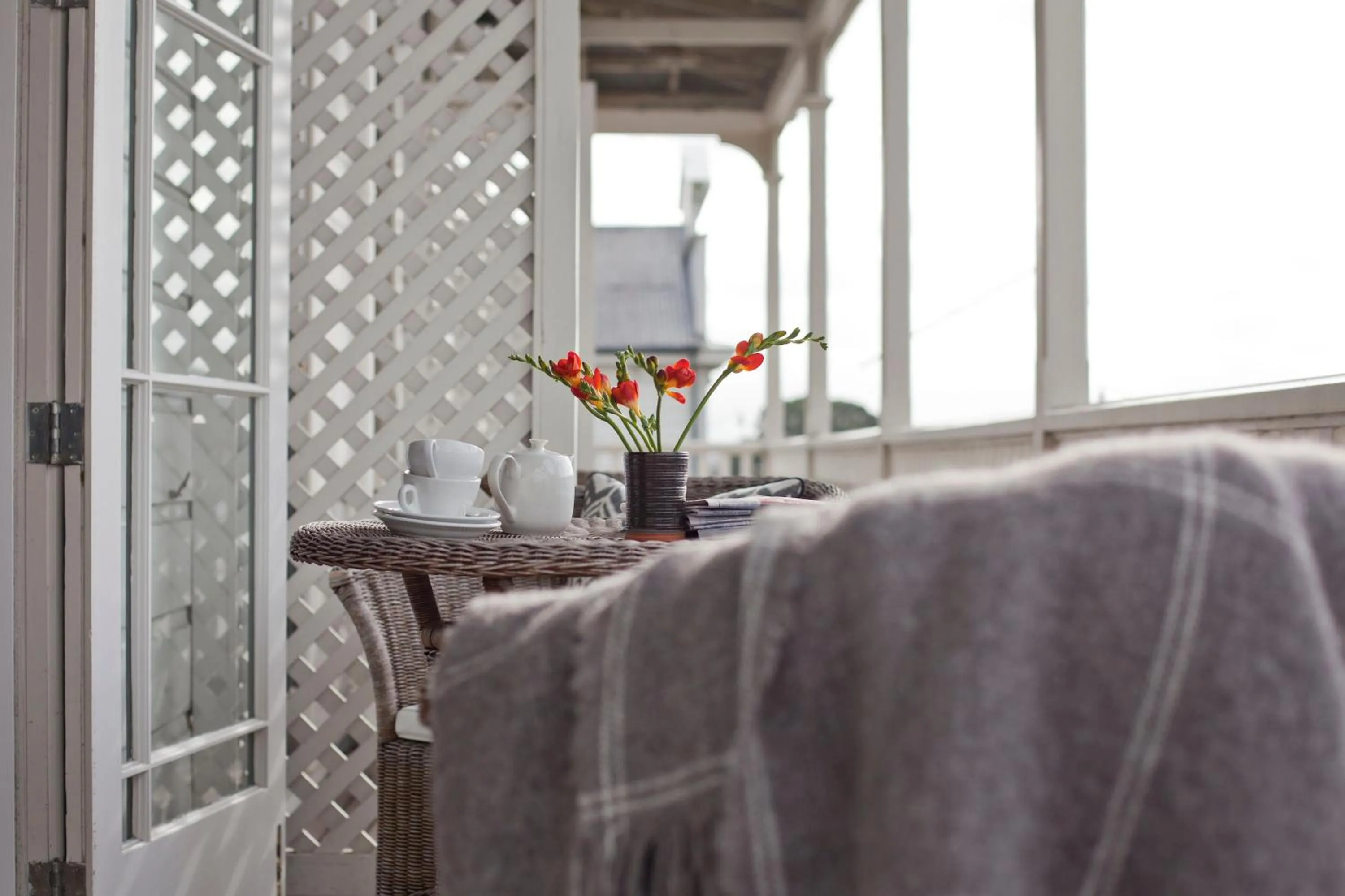 Balcony/Terrace in The Martinborough Hotel