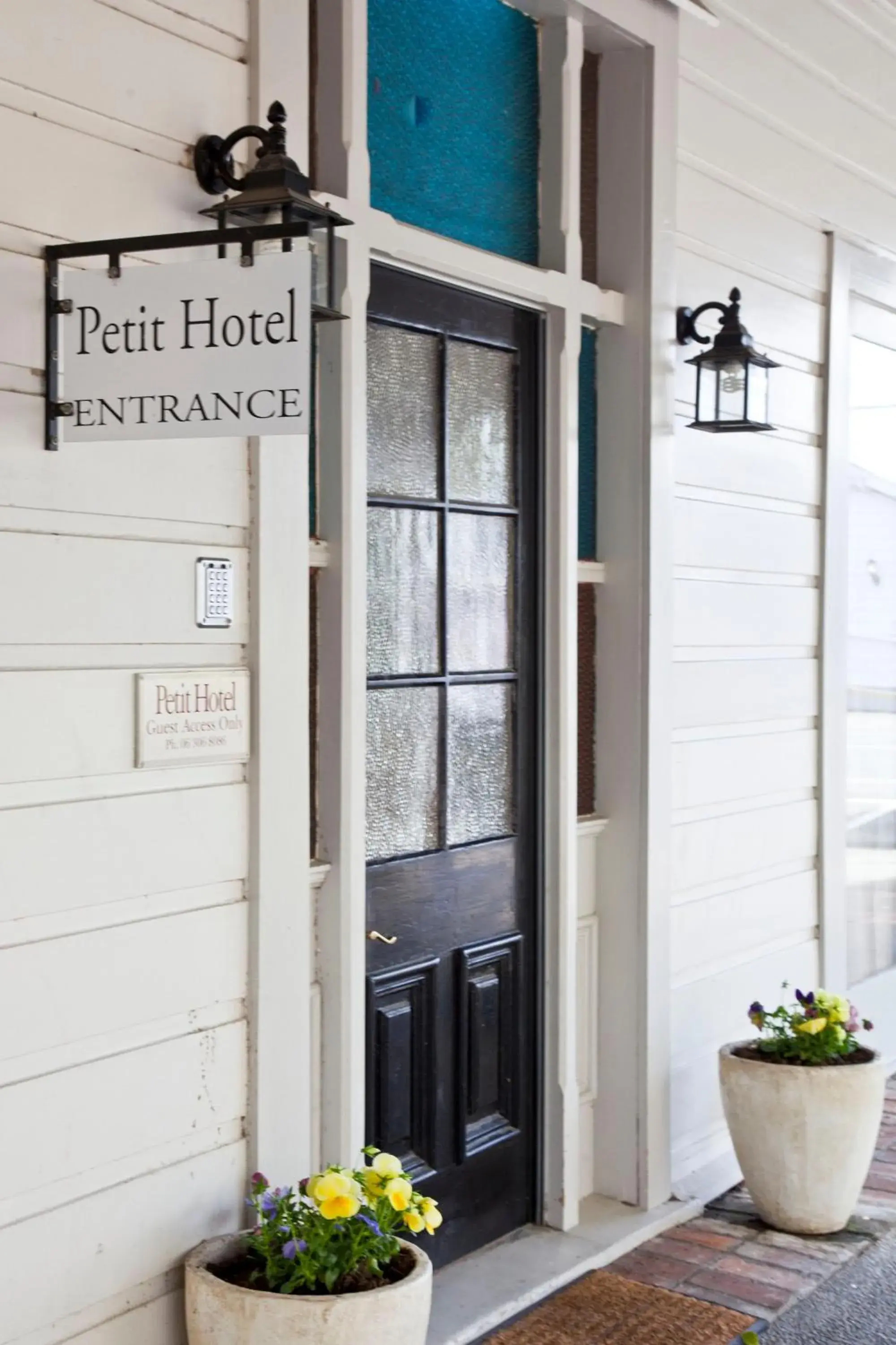 Facade/entrance in The Martinborough Hotel Facade/entrance in The Martinborough Hotel