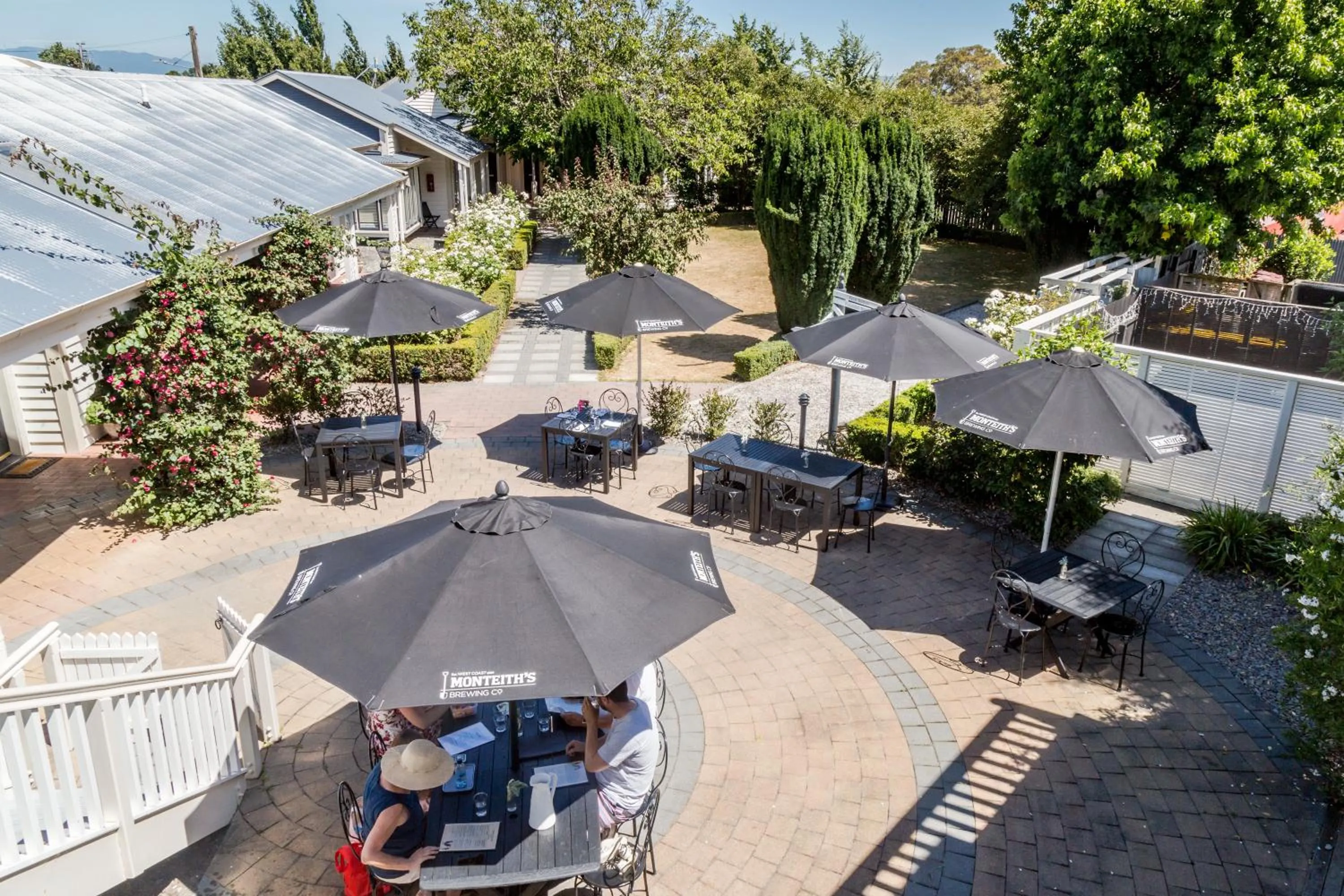 Garden in The Martinborough Hotel