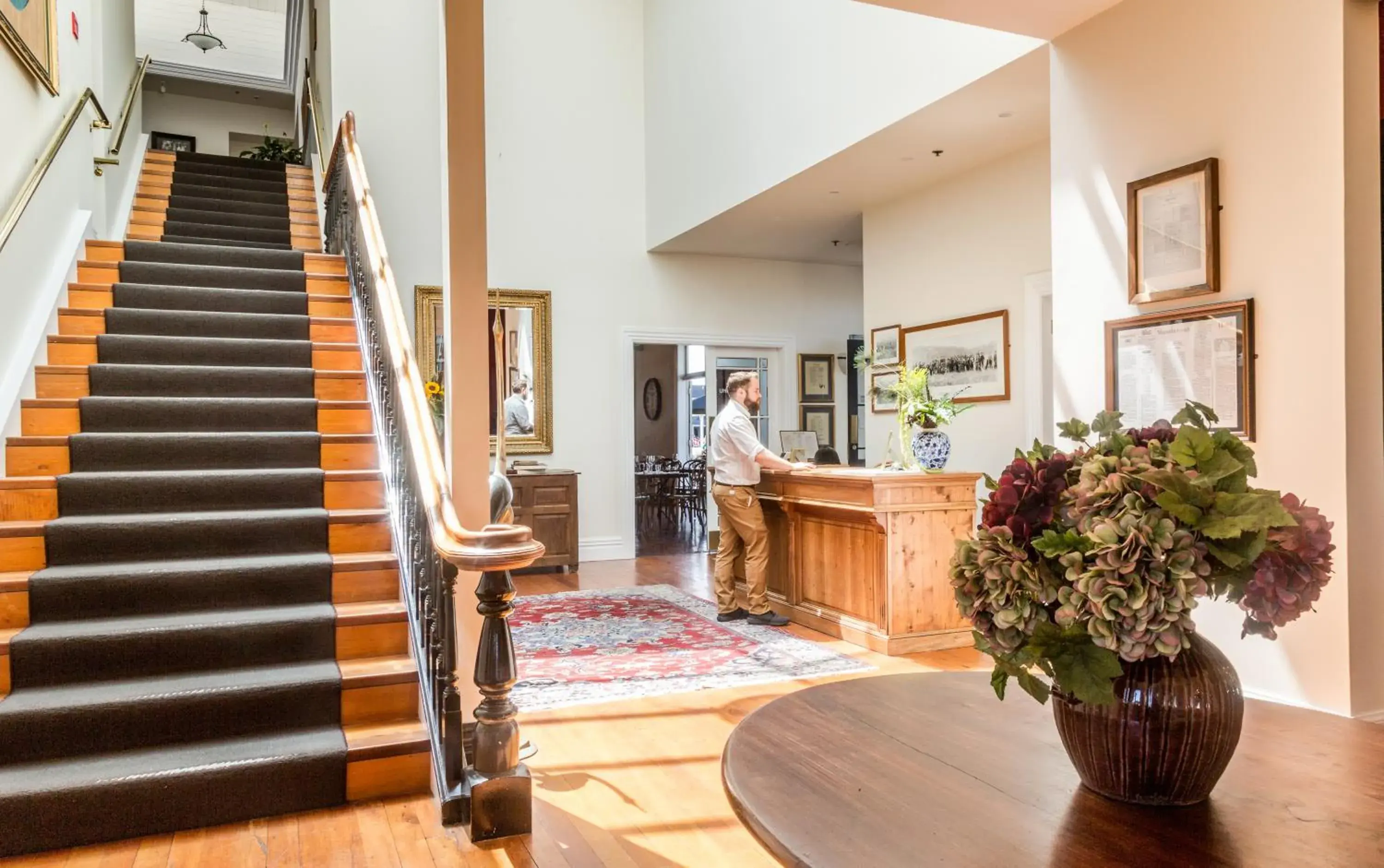 Lobby or reception in The Martinborough Hotel Lobby or reception in The Martinborough Hotel