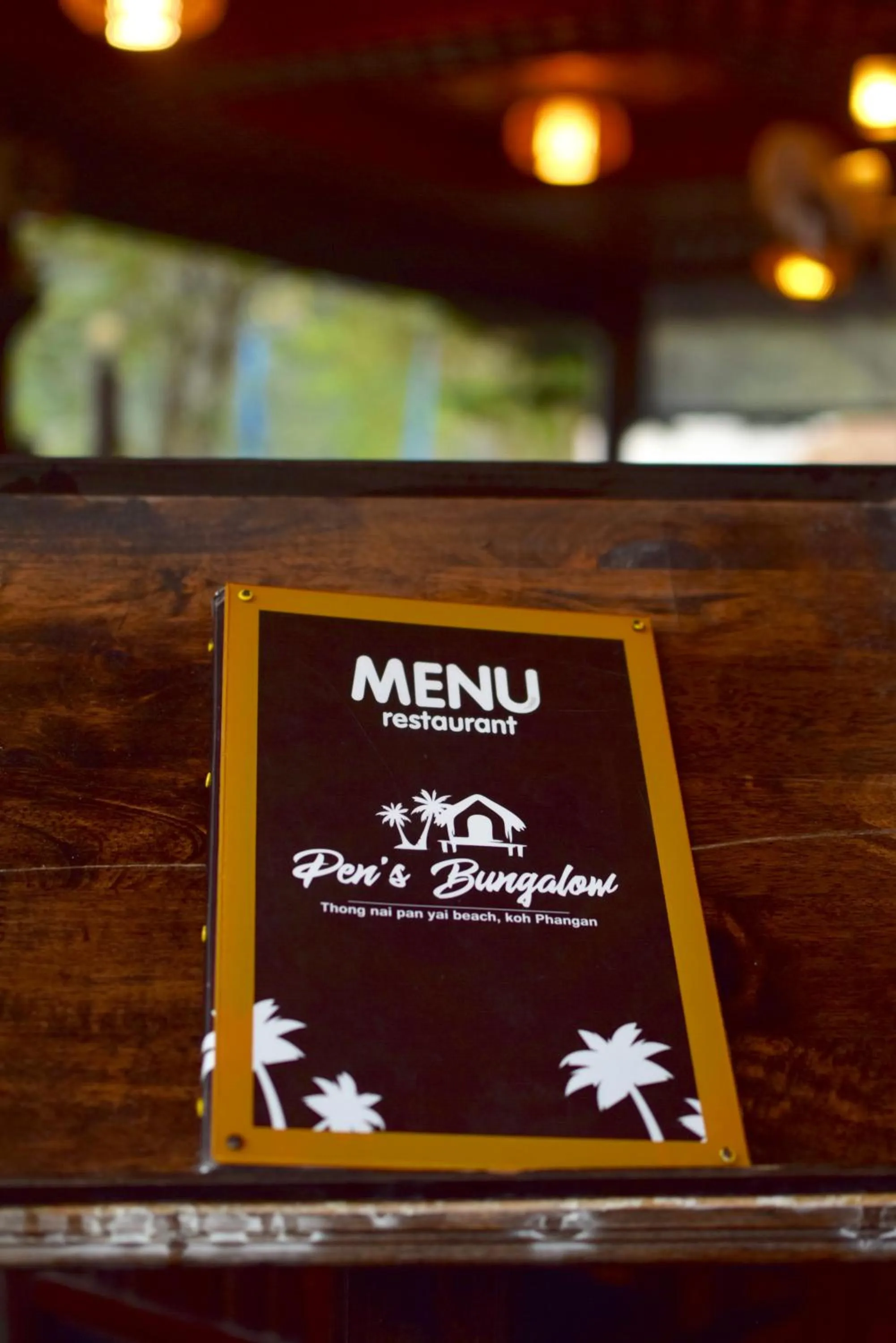 Restaurant/places to eat in Pen's Bungalow Koh Phangan