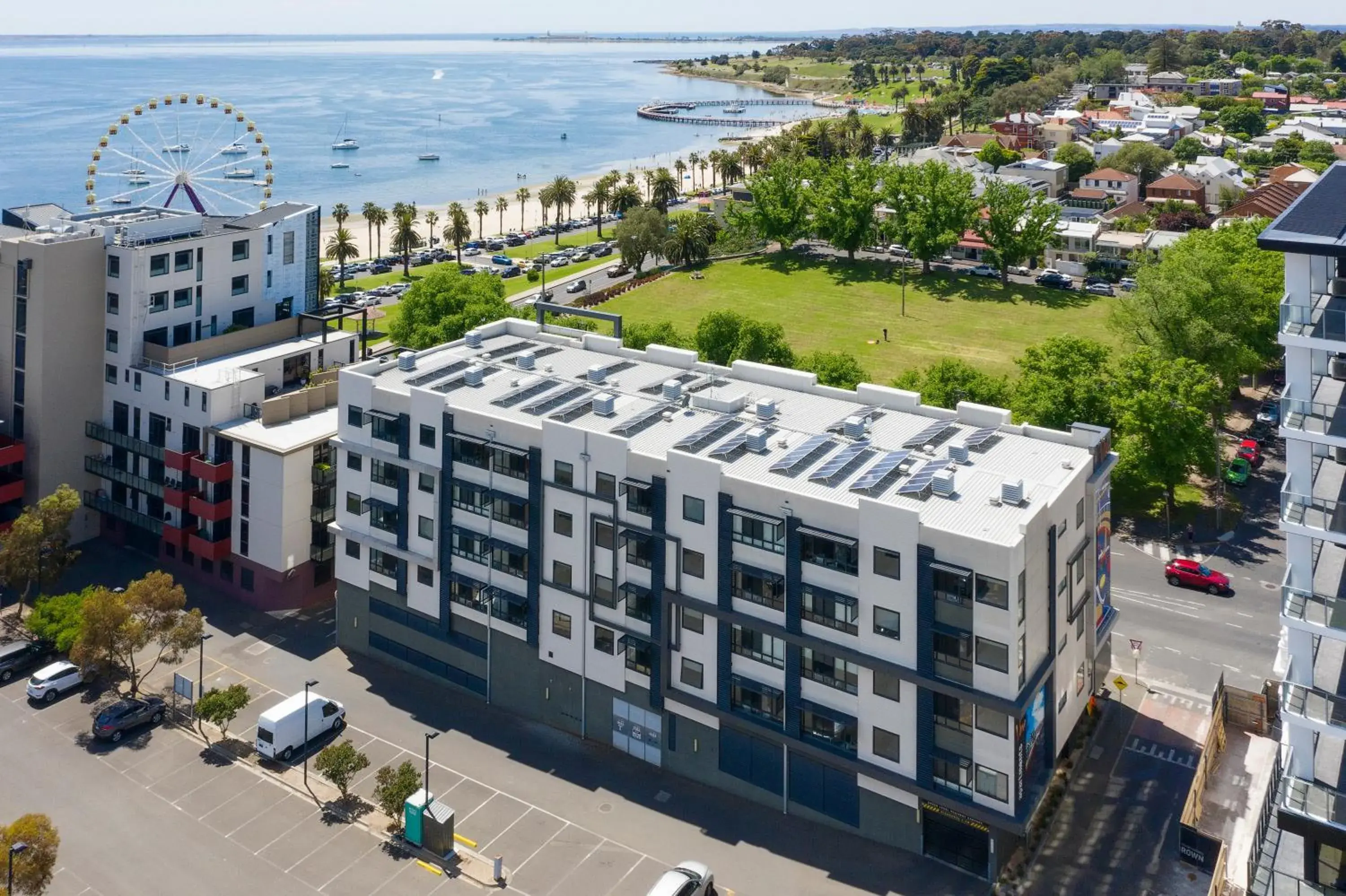 Property building in Oaks Vue Suites Geelong Property building in Oaks Vue Suites Geelong