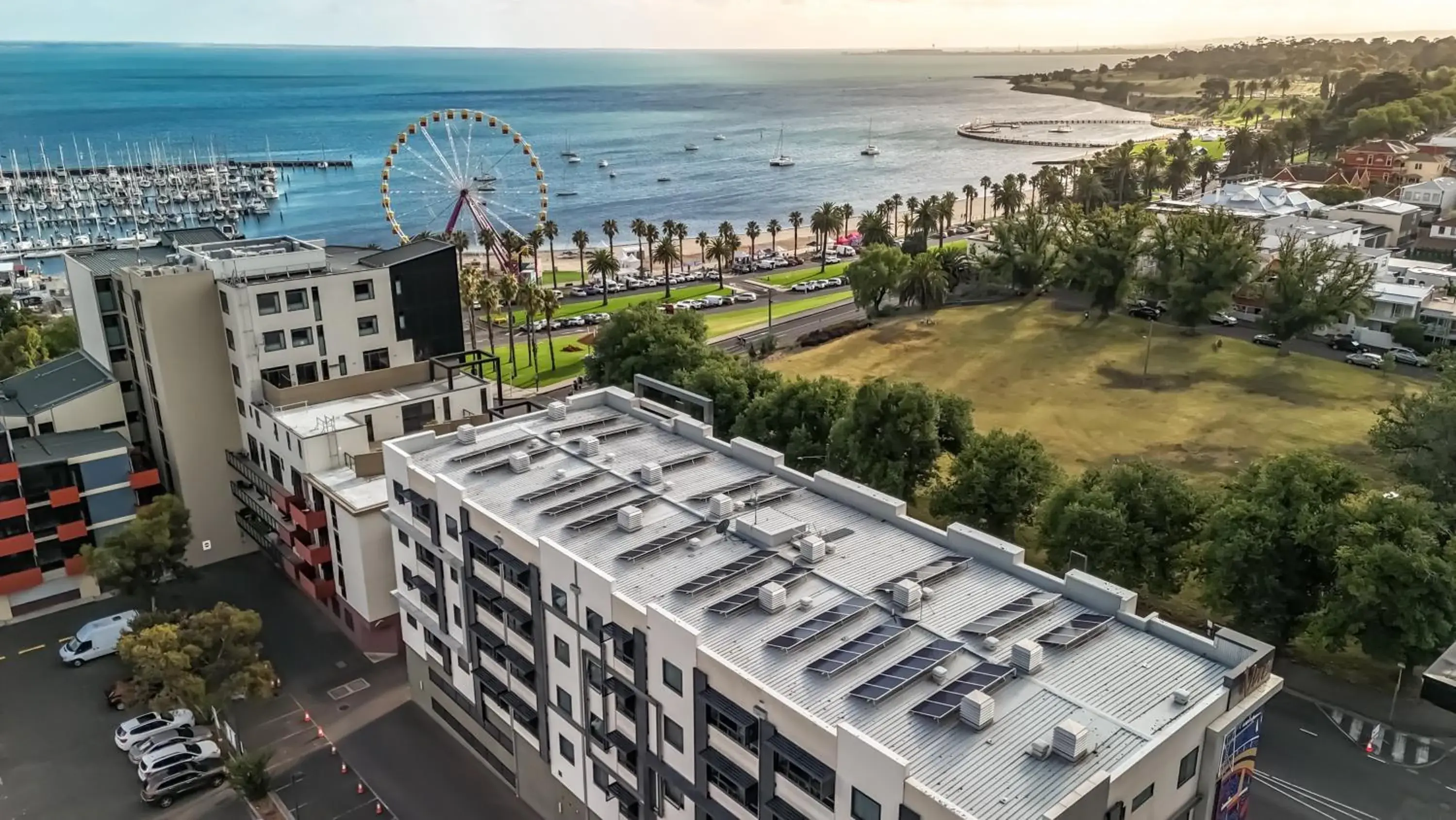 Property building in Oaks Vue Suites Geelong Property building in Oaks Vue Suites Geelong