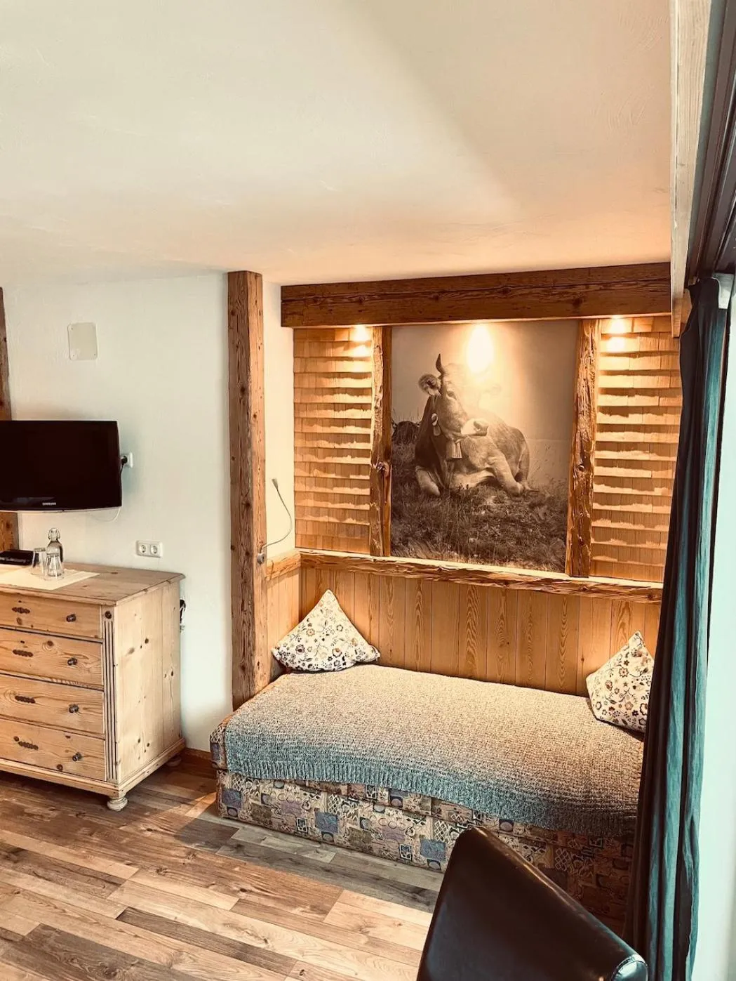 Bed in Pension Kreuzeck - Dein Glücksplatz am Lech