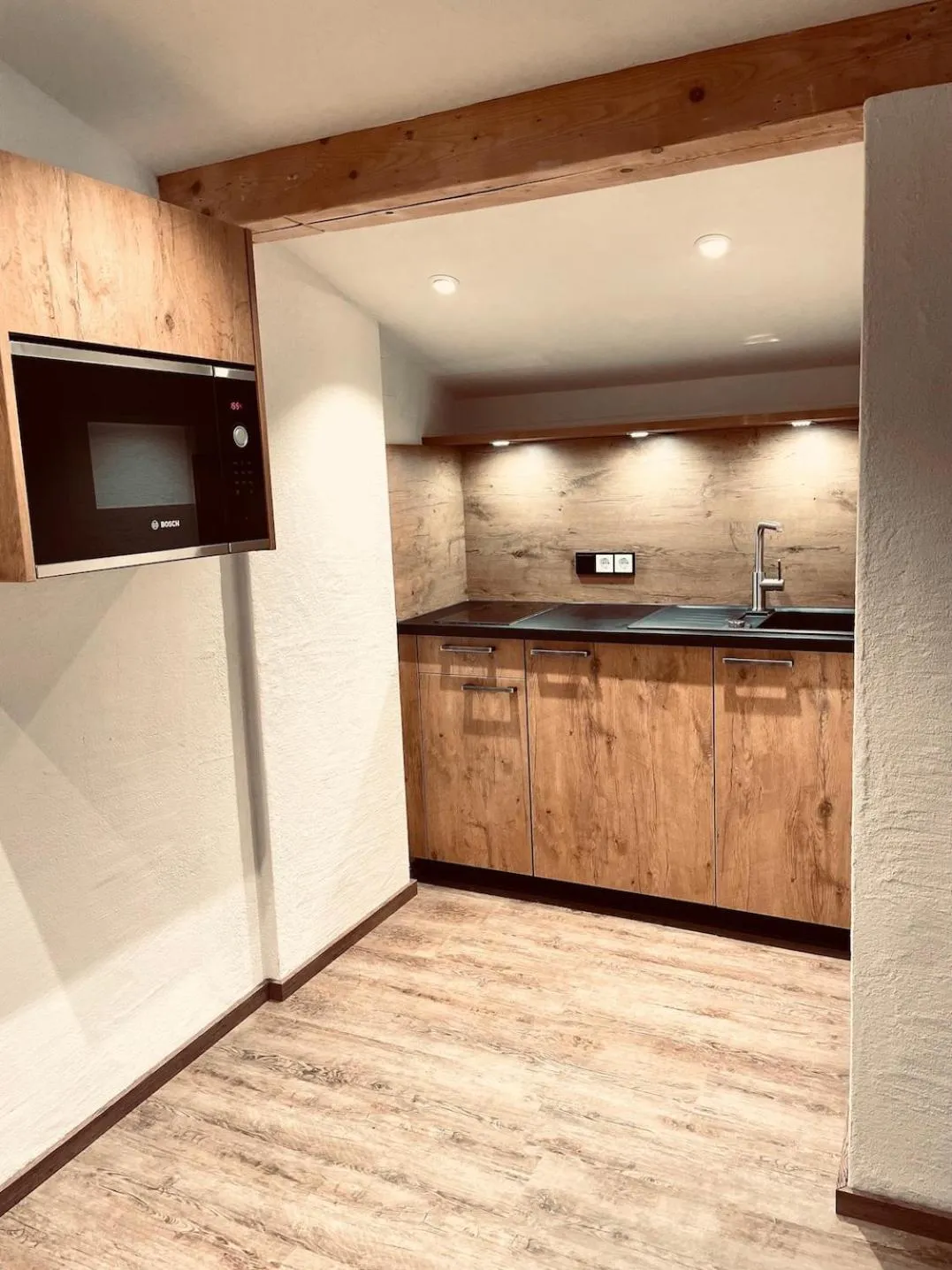 Kitchen or kitchenette in Pension Kreuzeck - Dein Glücksplatz am Lech