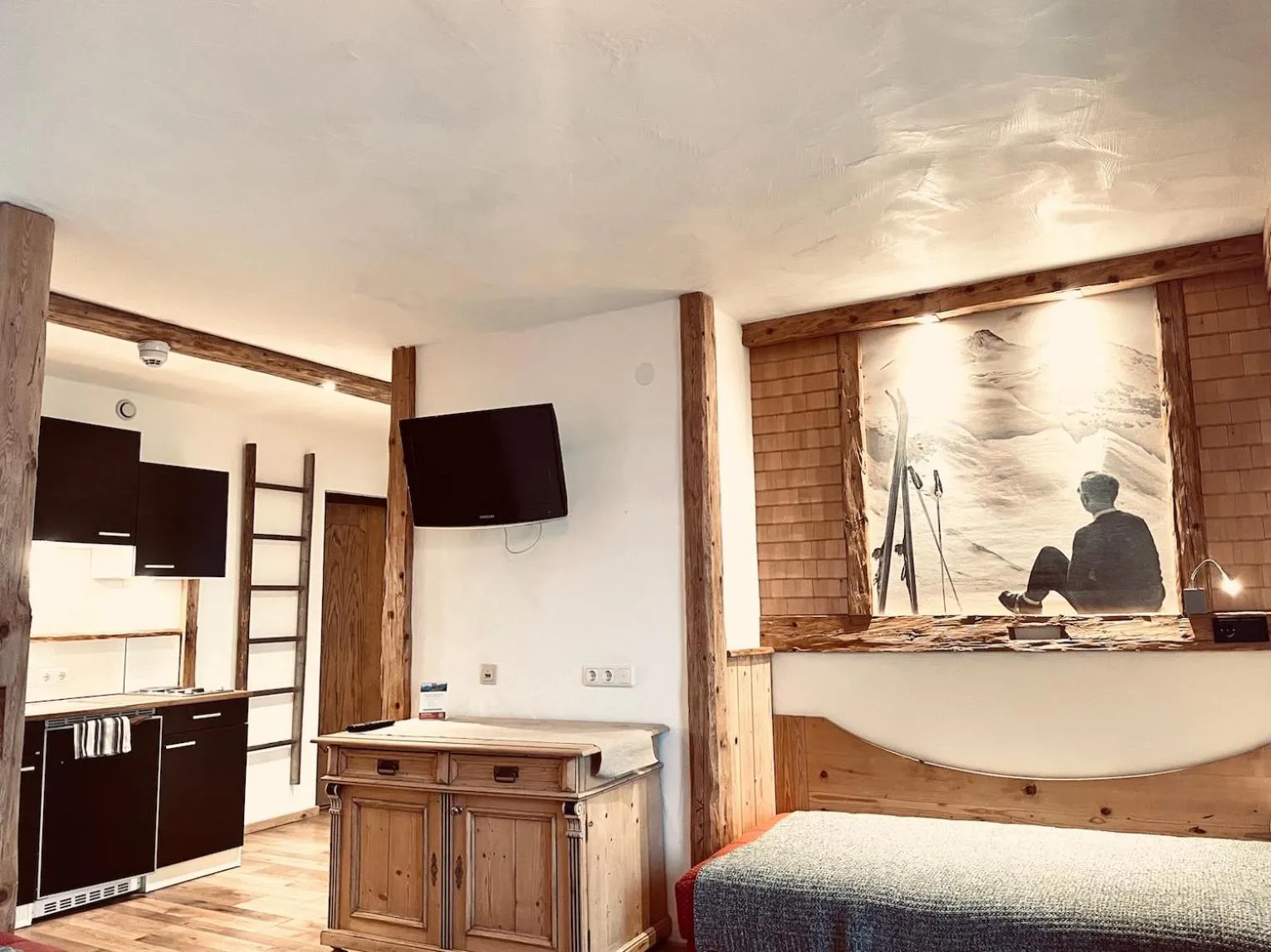 Bed in Pension Kreuzeck - Dein Glücksplatz am Lech