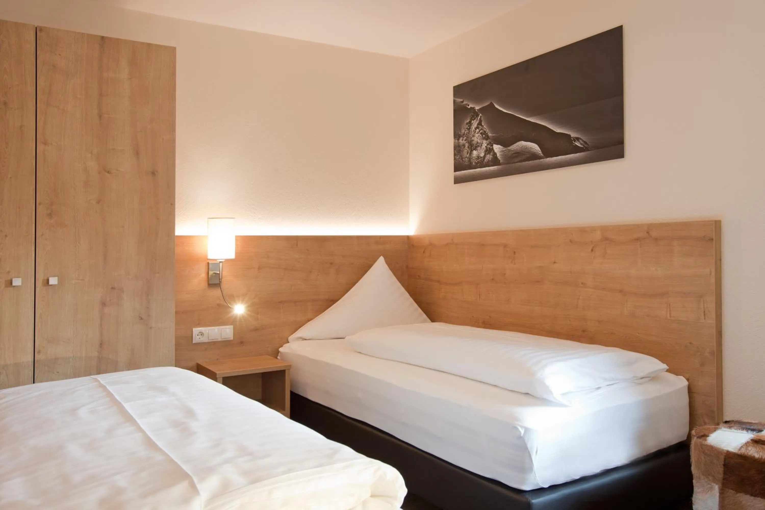 Bed in Hotel Truyenhof