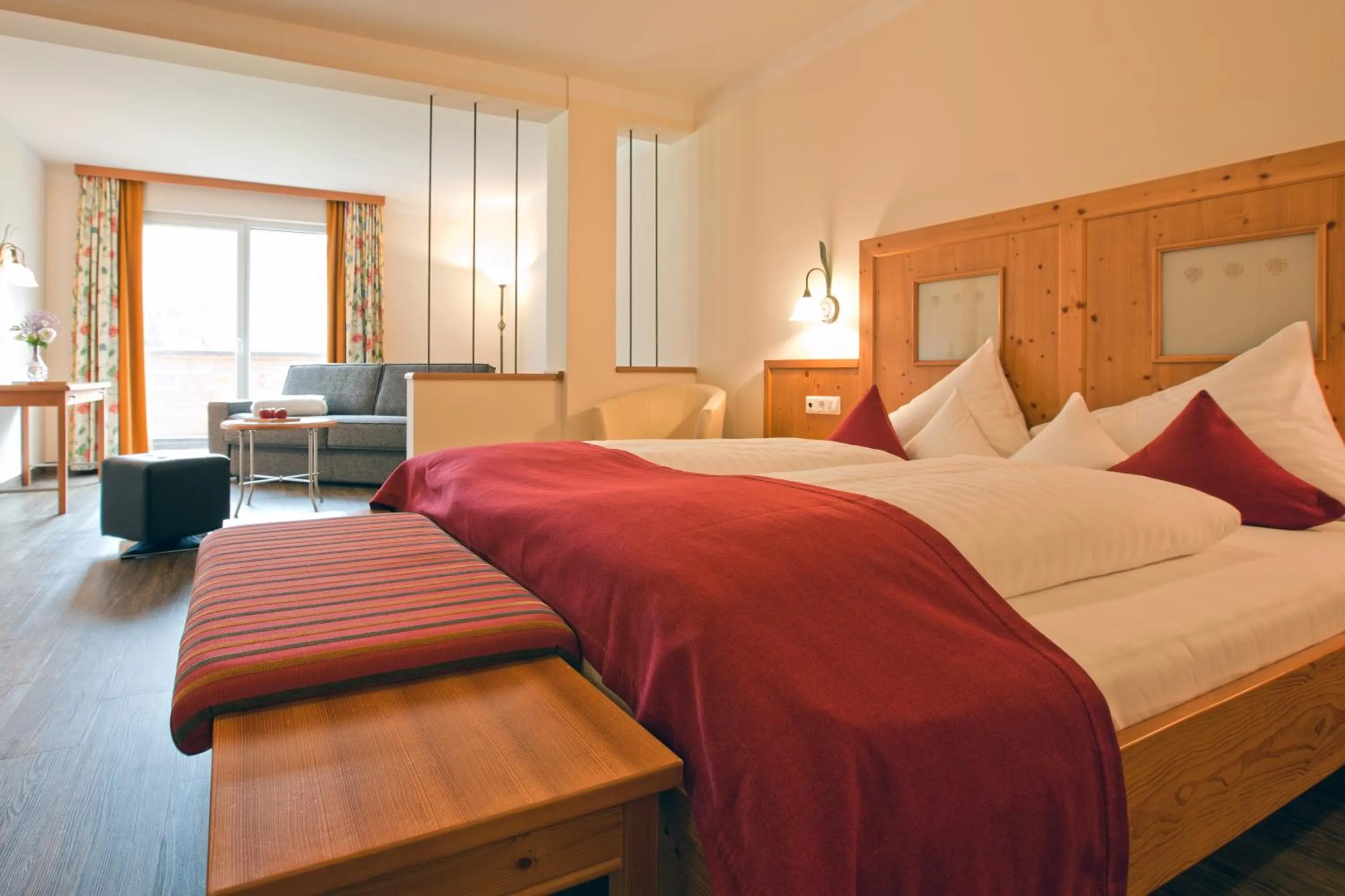 Bed in Hotel Truyenhof