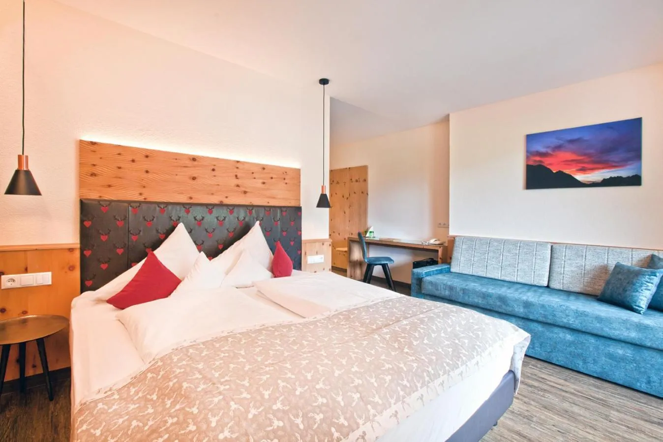 Bed in Hotel Truyenhof