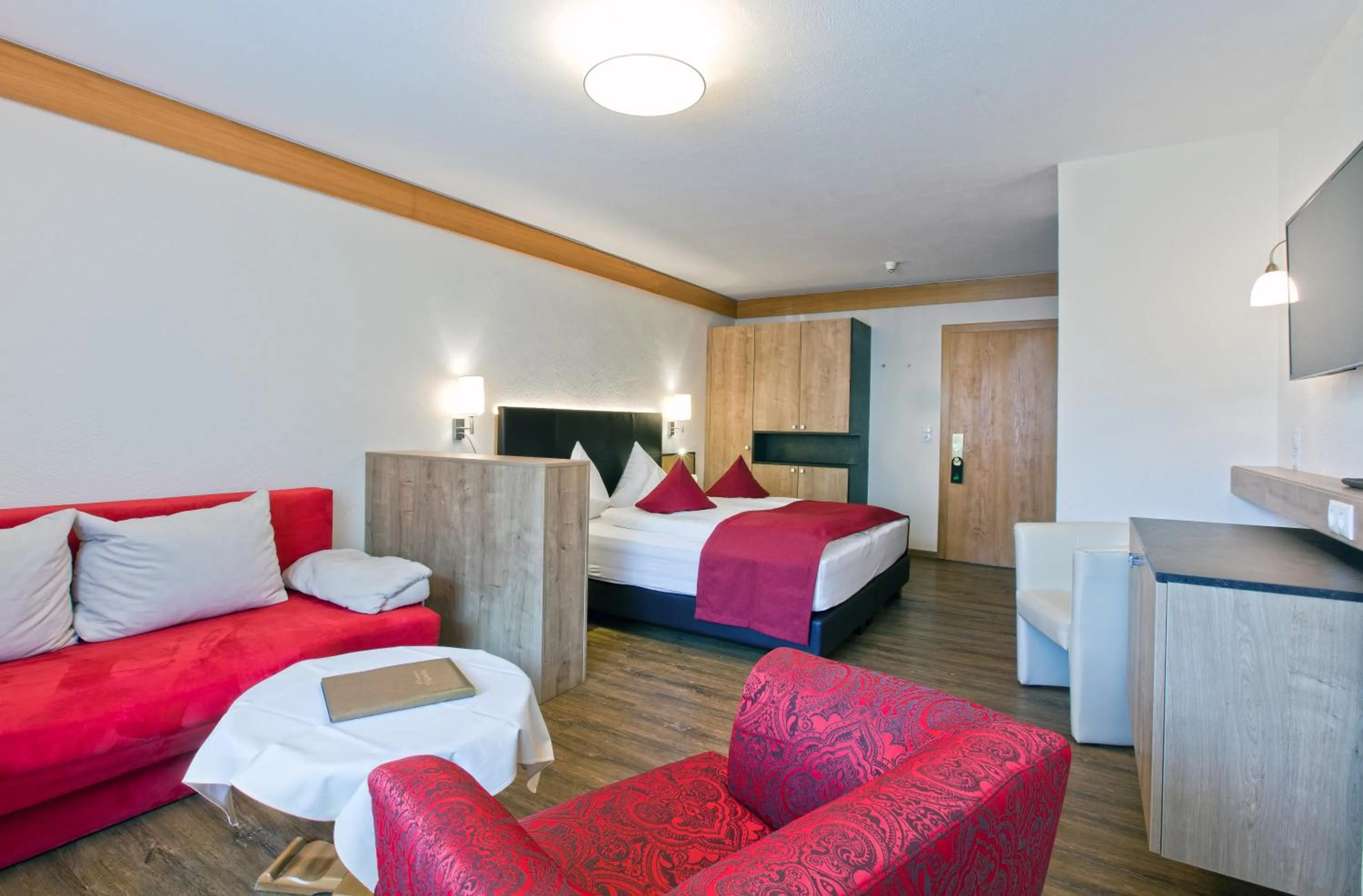 Bed in Hotel Truyenhof