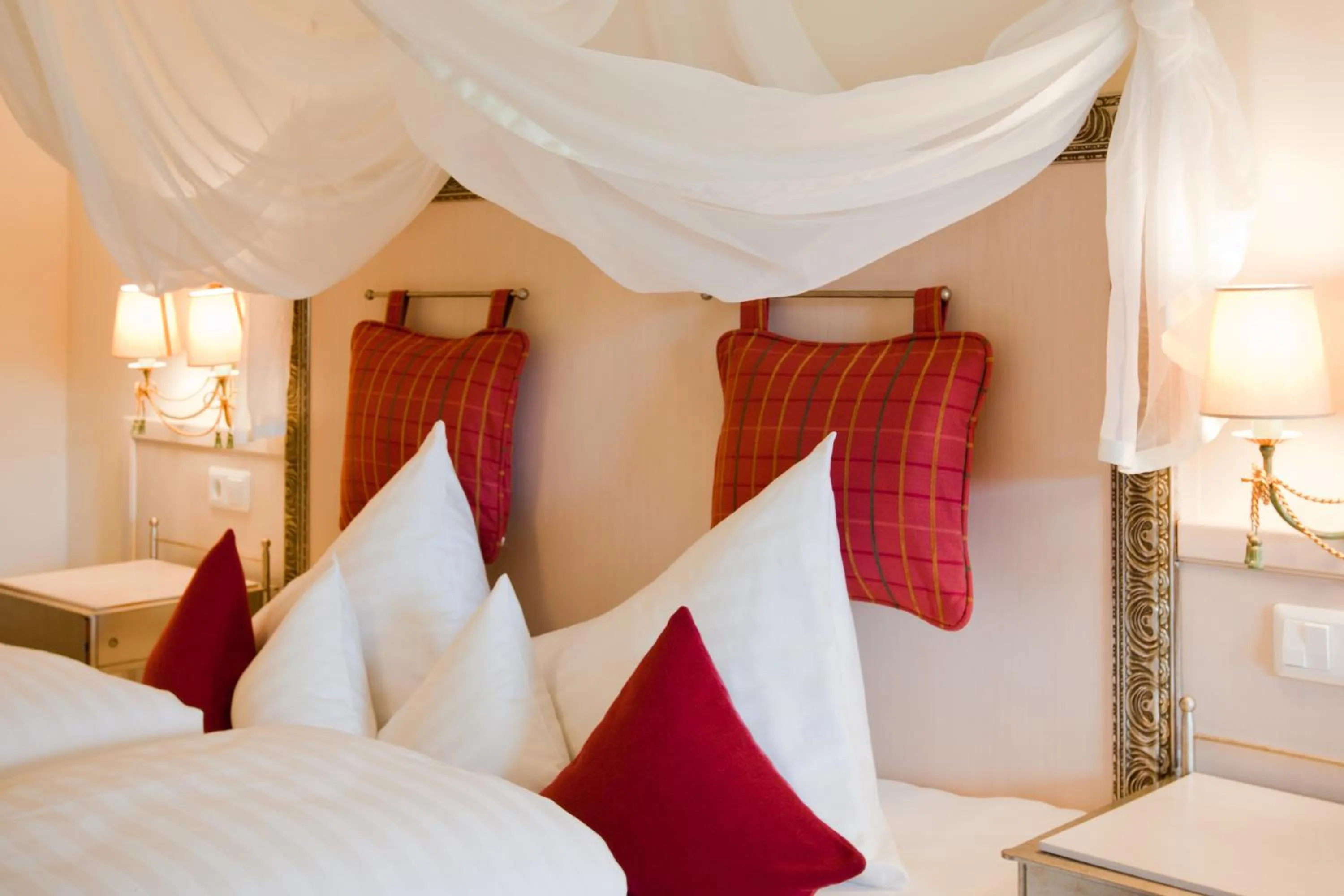 Bed in Hotel Truyenhof