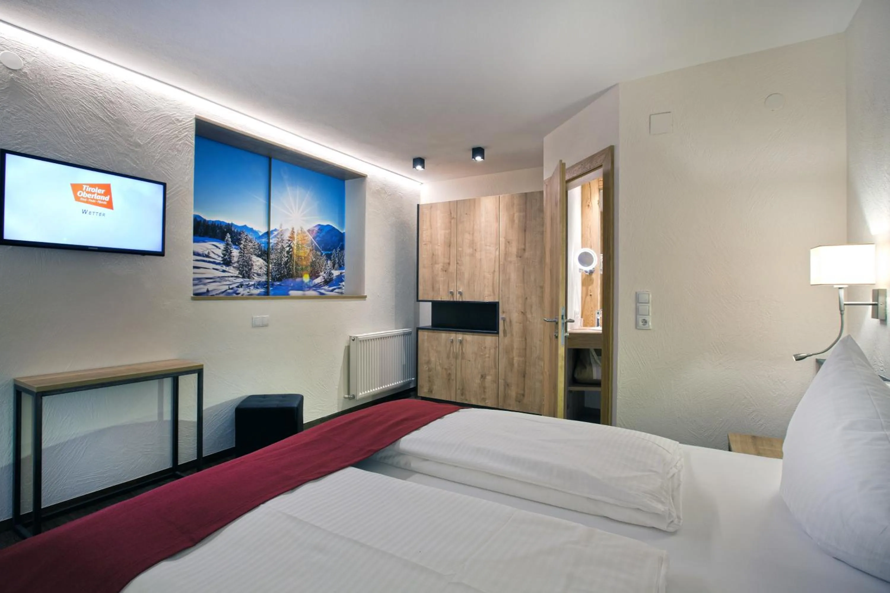 Bed in Hotel Truyenhof