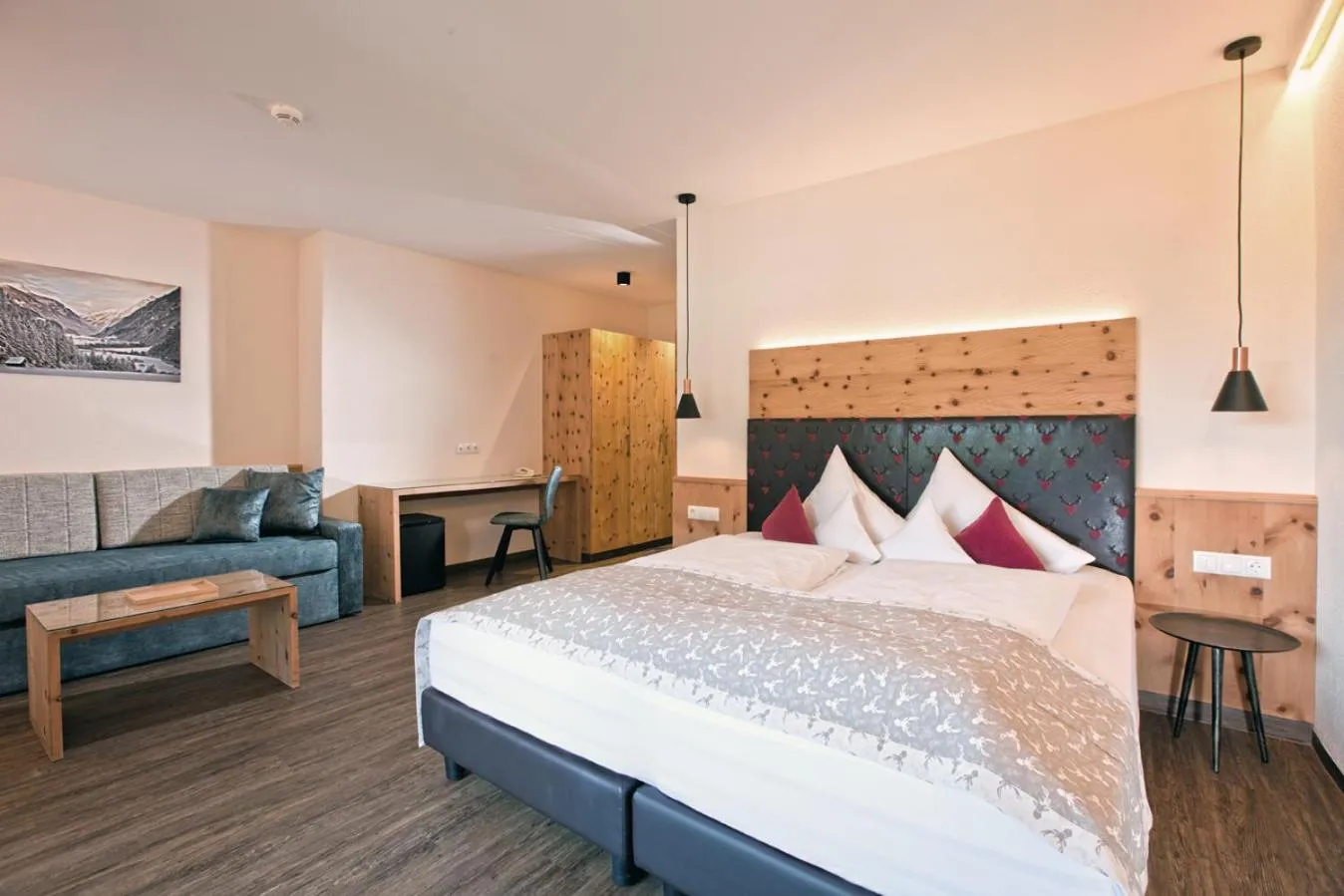 Bed in Hotel Truyenhof