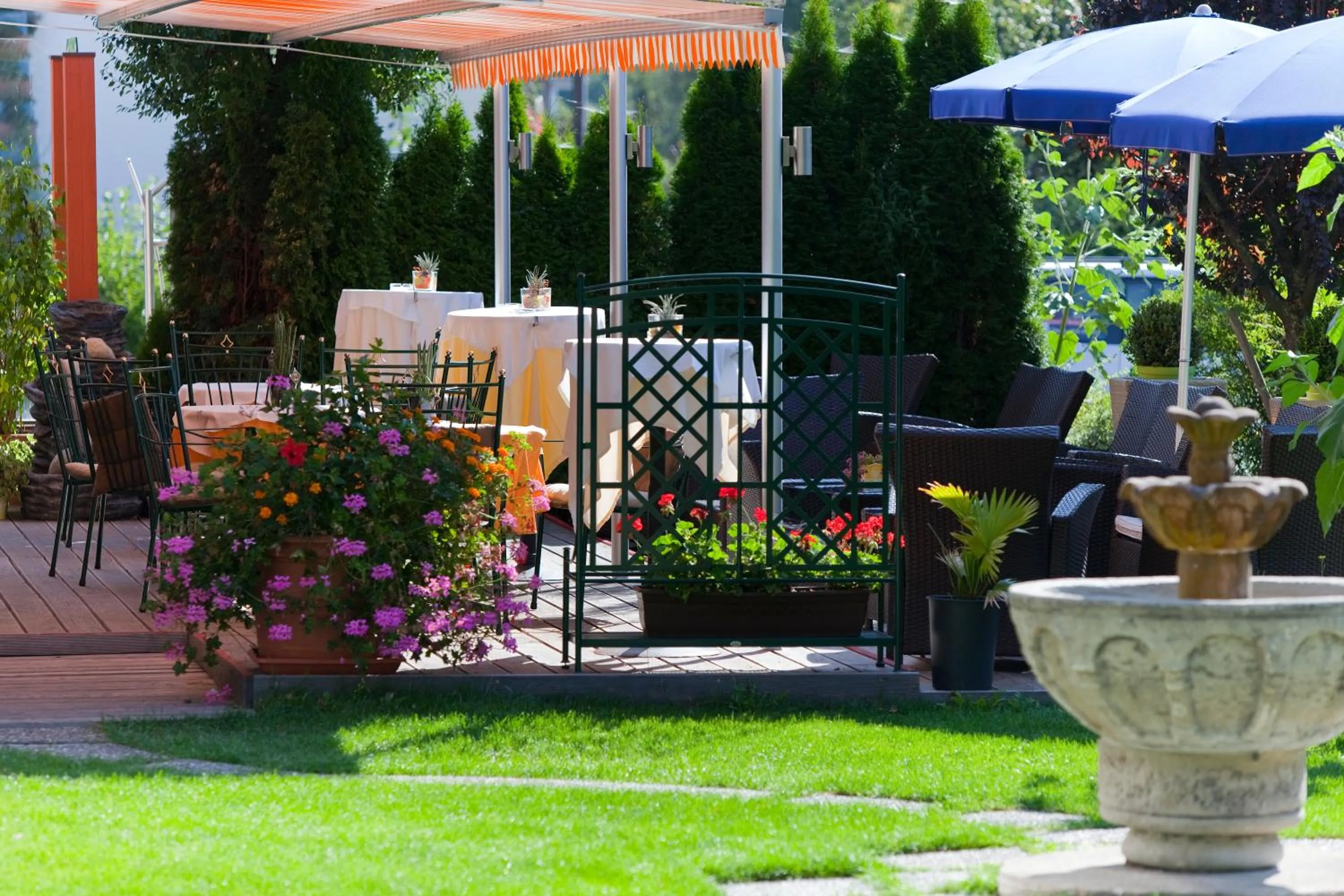Garden in Hotel Truyenhof