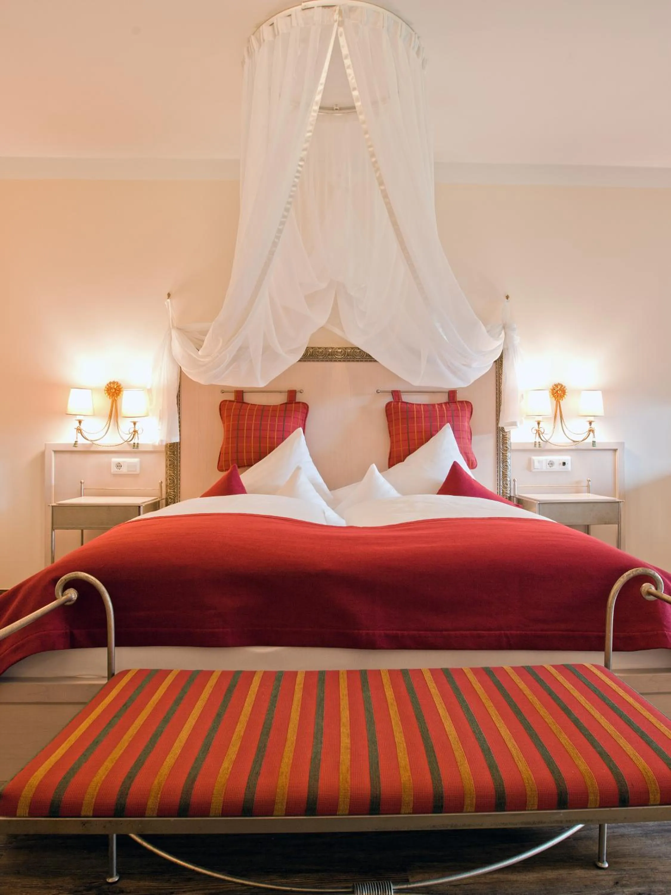 Bed in Hotel Truyenhof