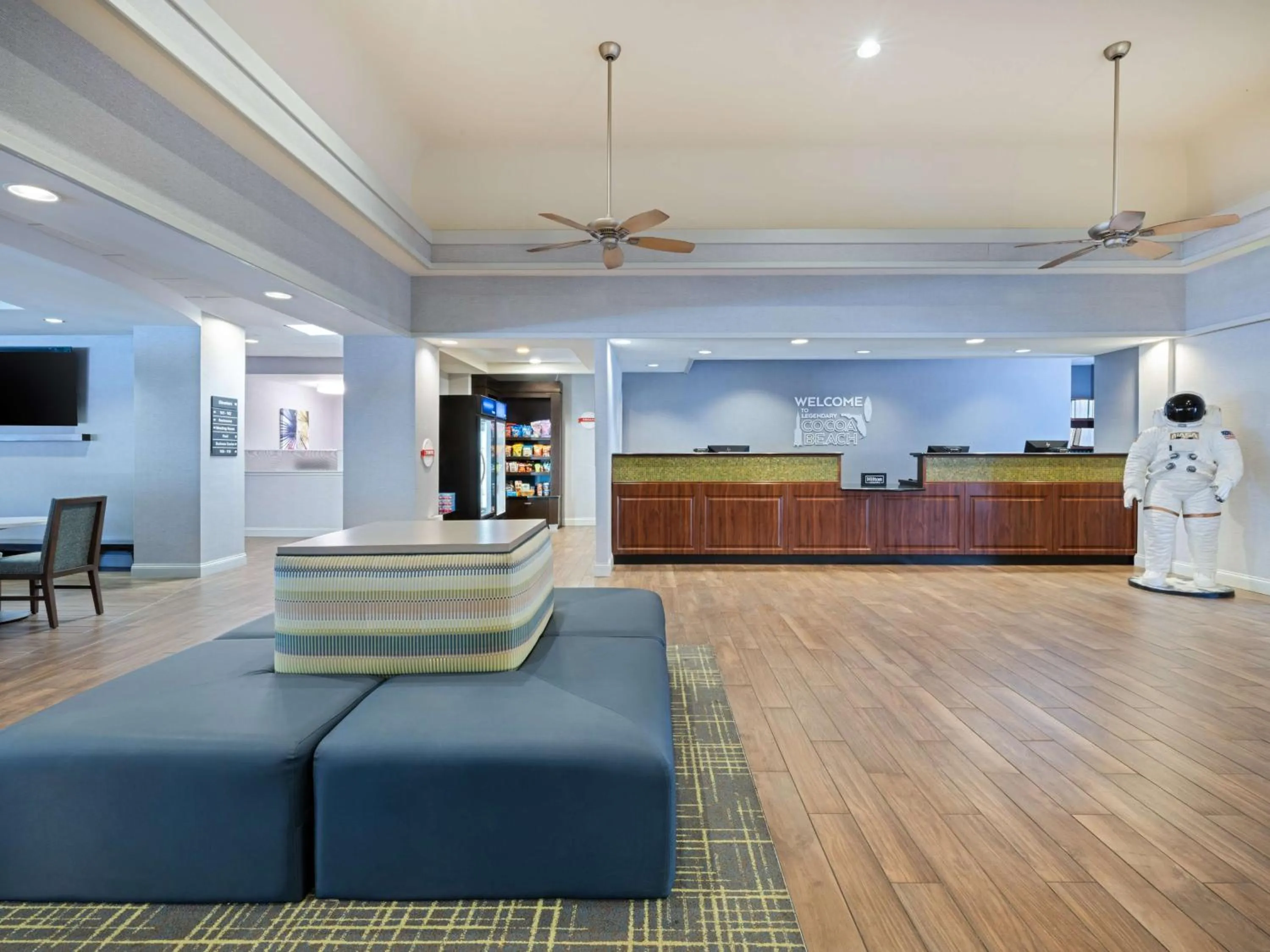 Lobby or reception in Hampton Inn Cocoa Beach