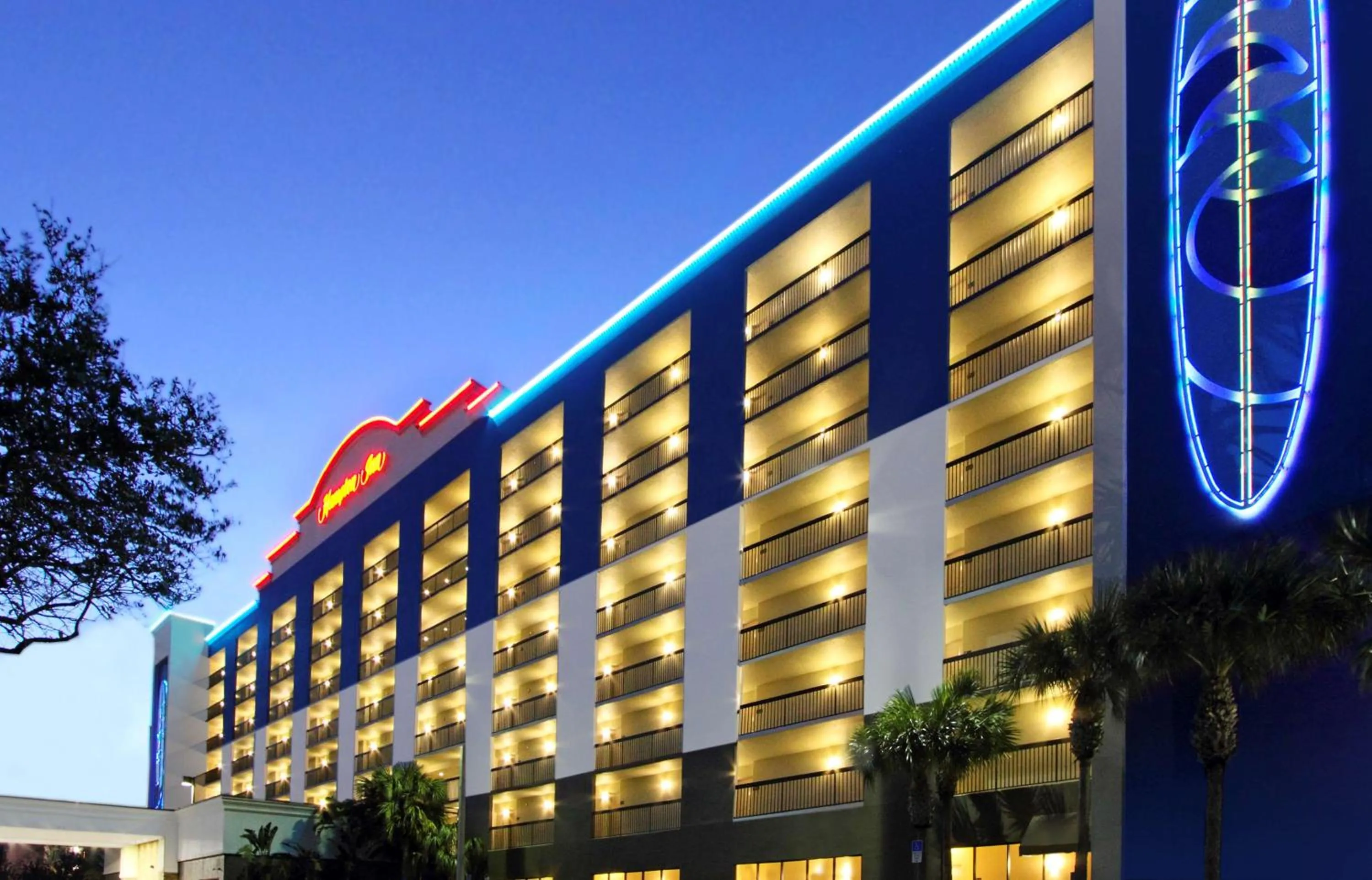 Property building in Hampton Inn Cocoa Beach