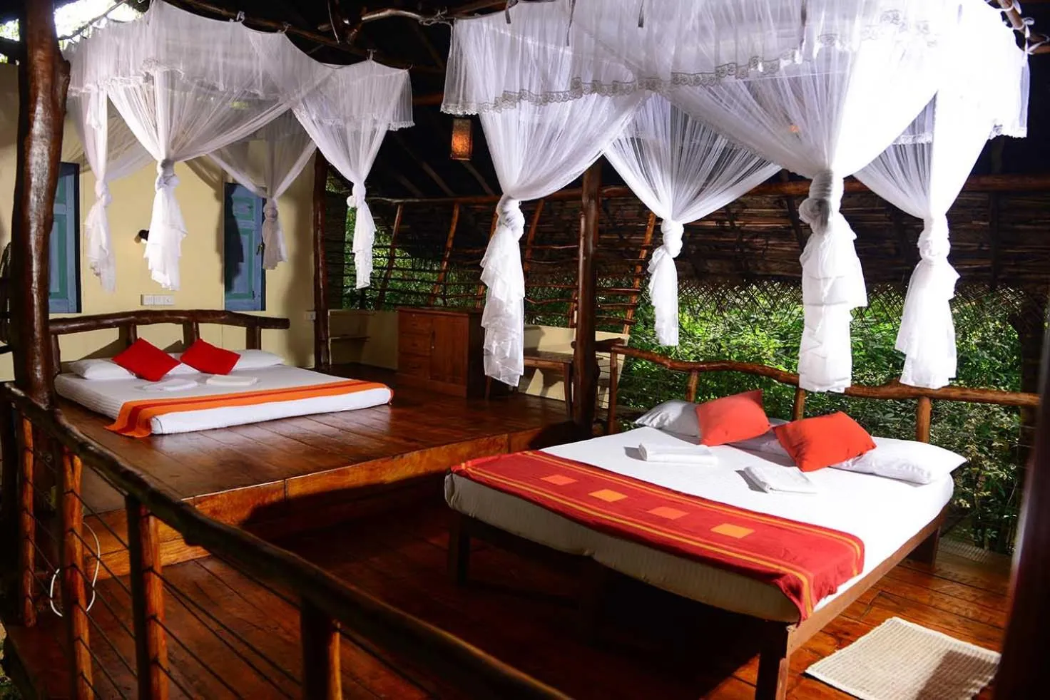 Bed in Back of Beyond - Pidurangala