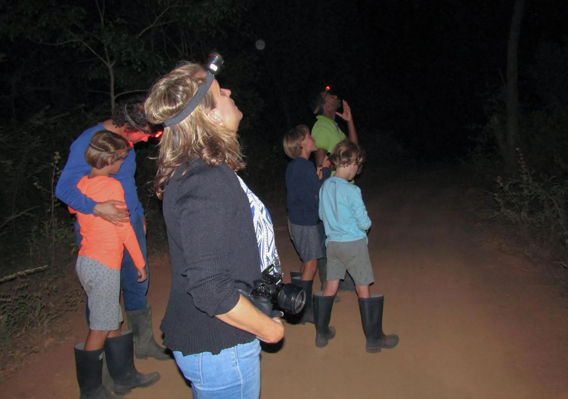 Family in Back of Beyond - Pidurangala