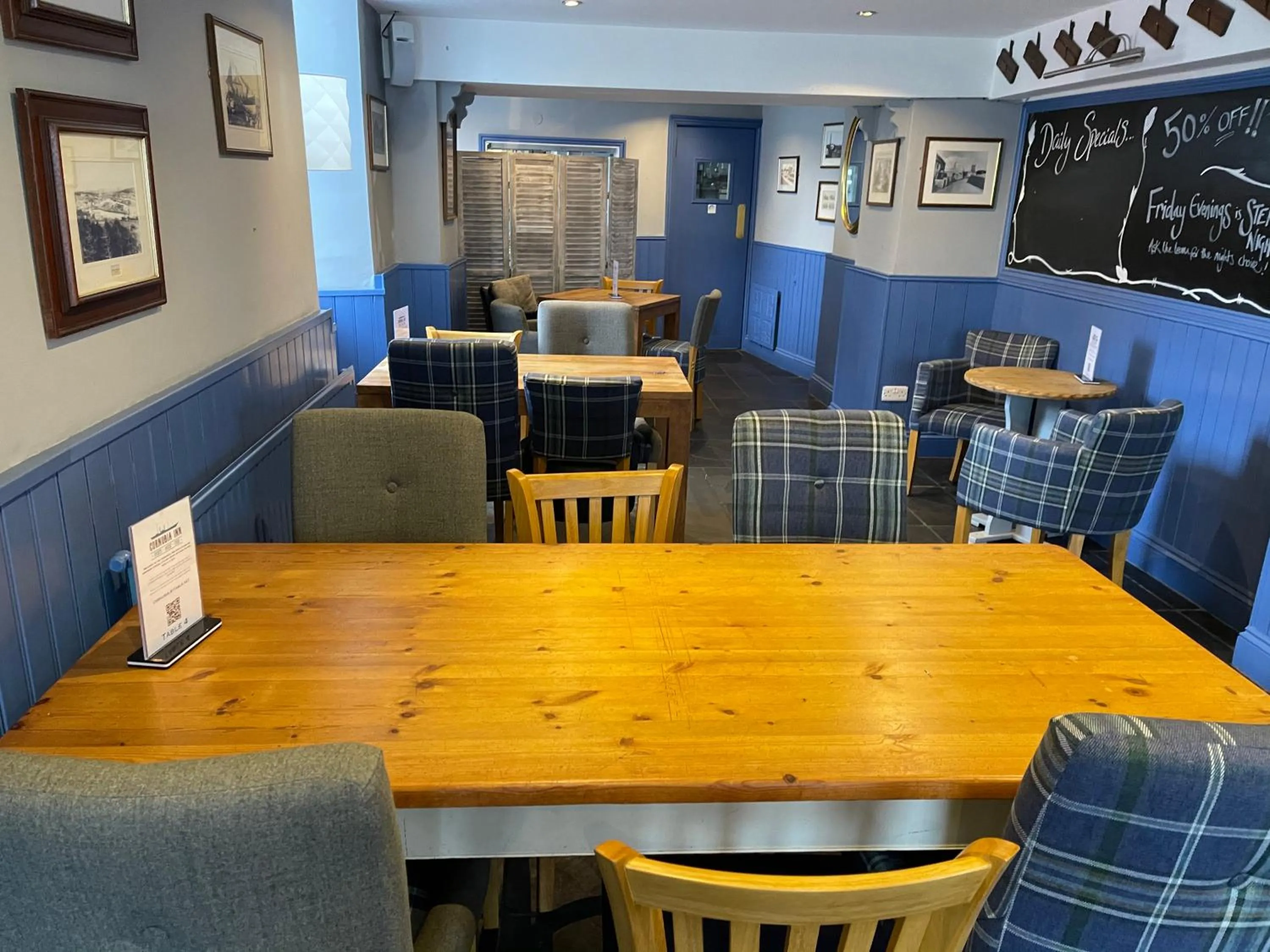 Living room in The Cornubia Inn