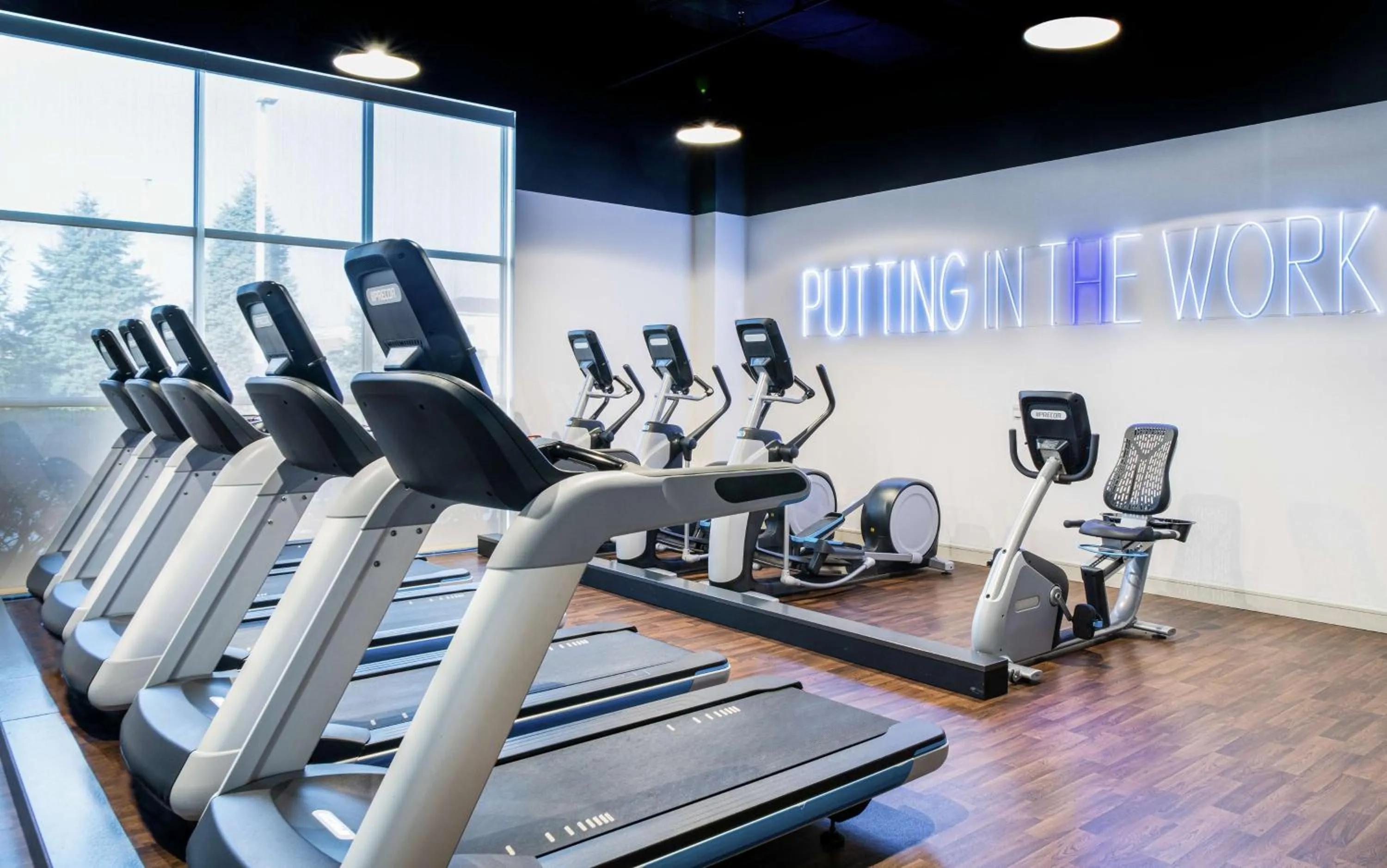 Fitness centre/facilities in Hilton Columbus/Polaris
