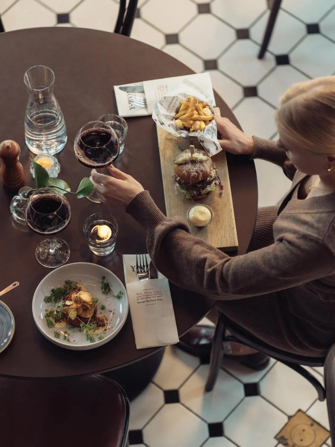 Restaurant/places to eat in Elite Stadshotellet Eskilstuna, Hotel & Spa