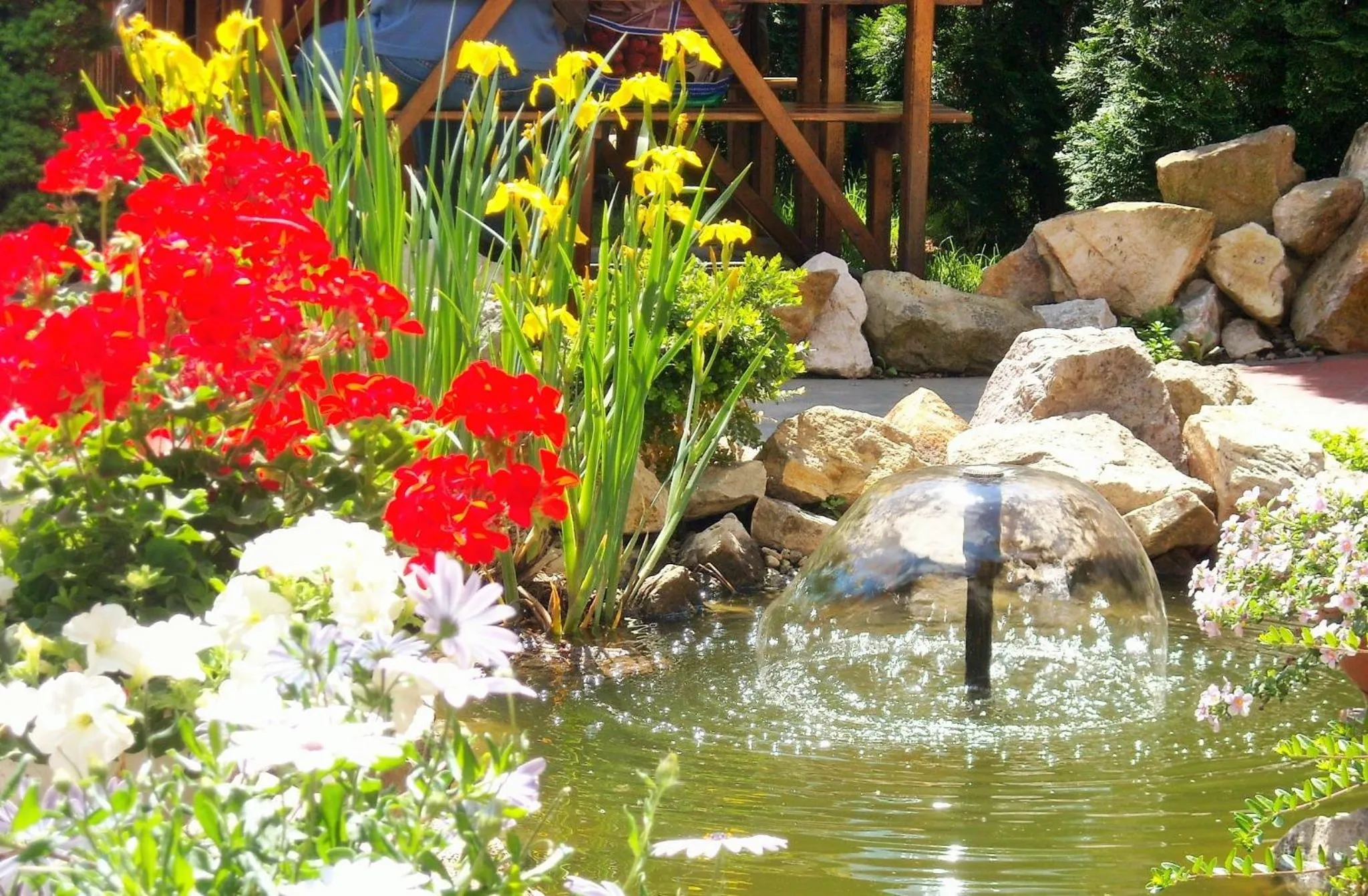 Patio in Fodor Hotel
