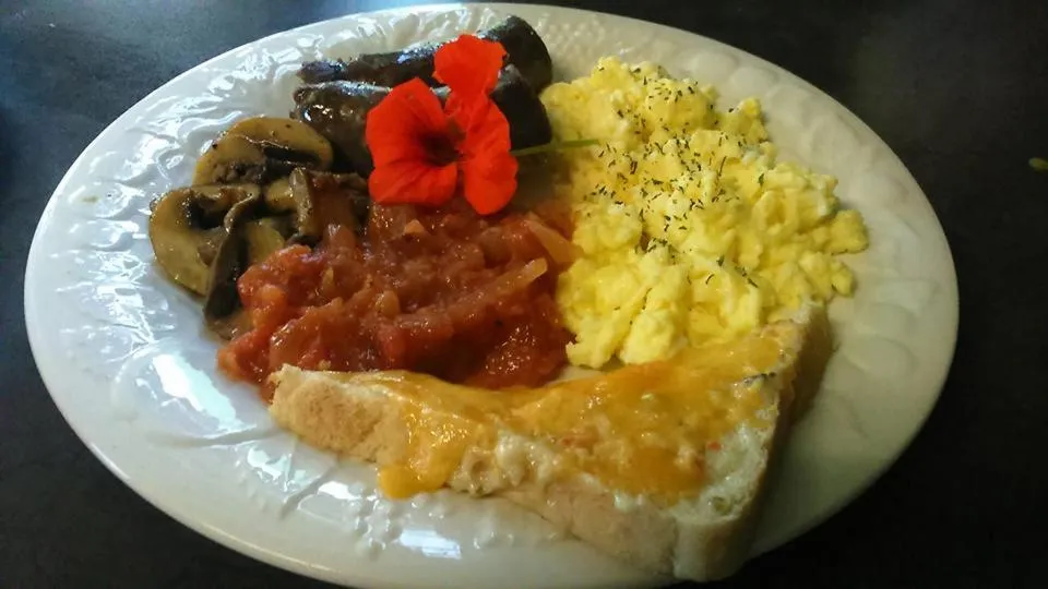 Food close-up in Top House Bed and Breakfast