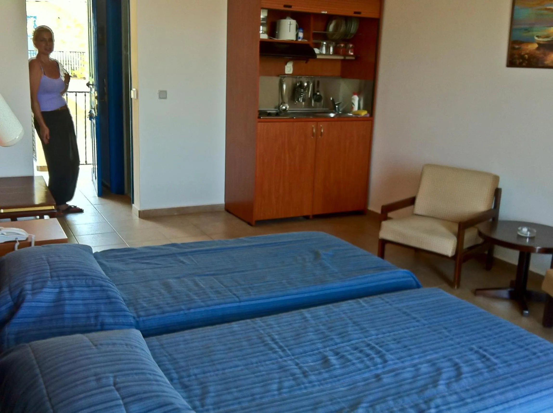 Bed in Castellania Hotel Apartments
