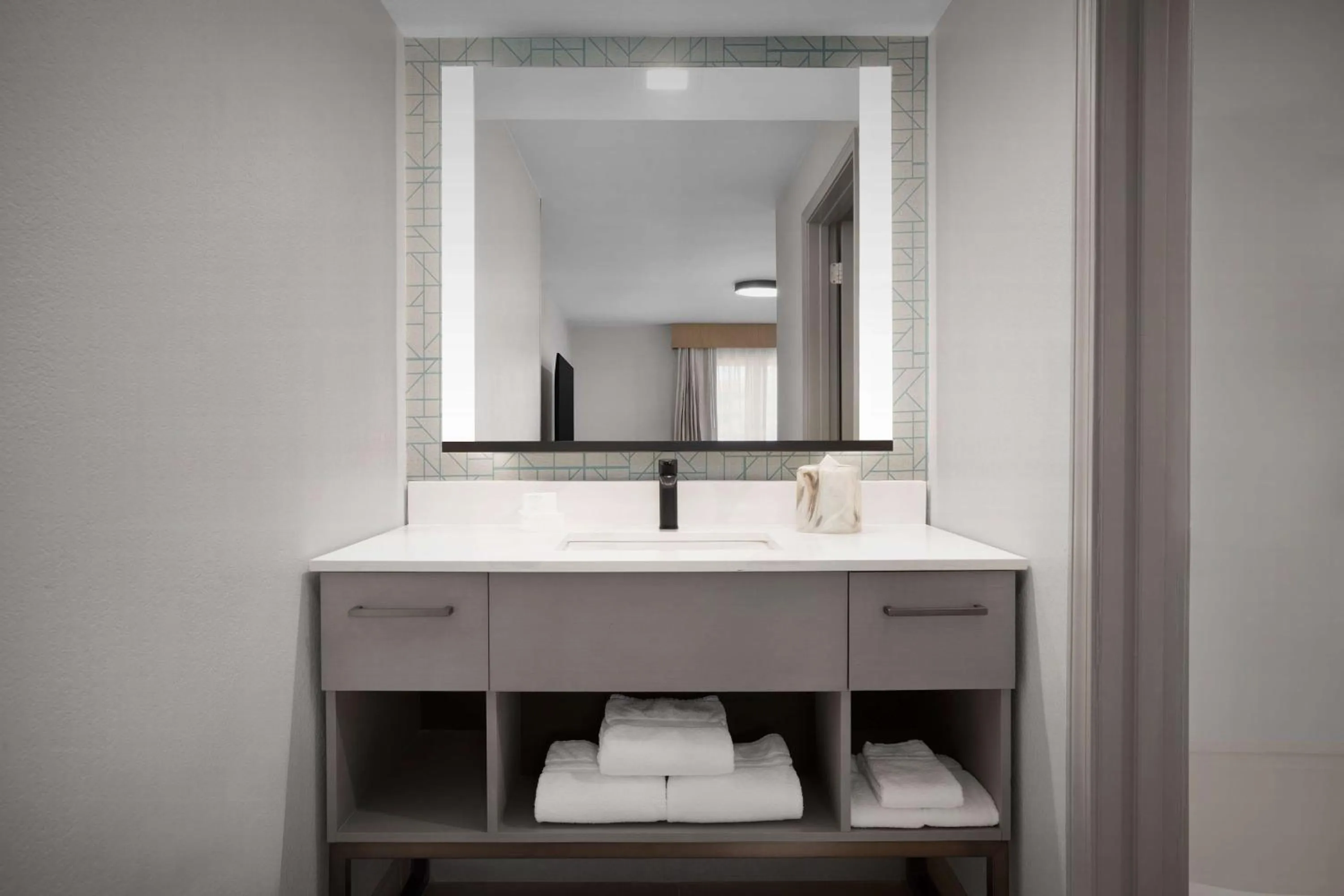 Bathroom in Homewood Suites by Hilton Colorado Springs-North