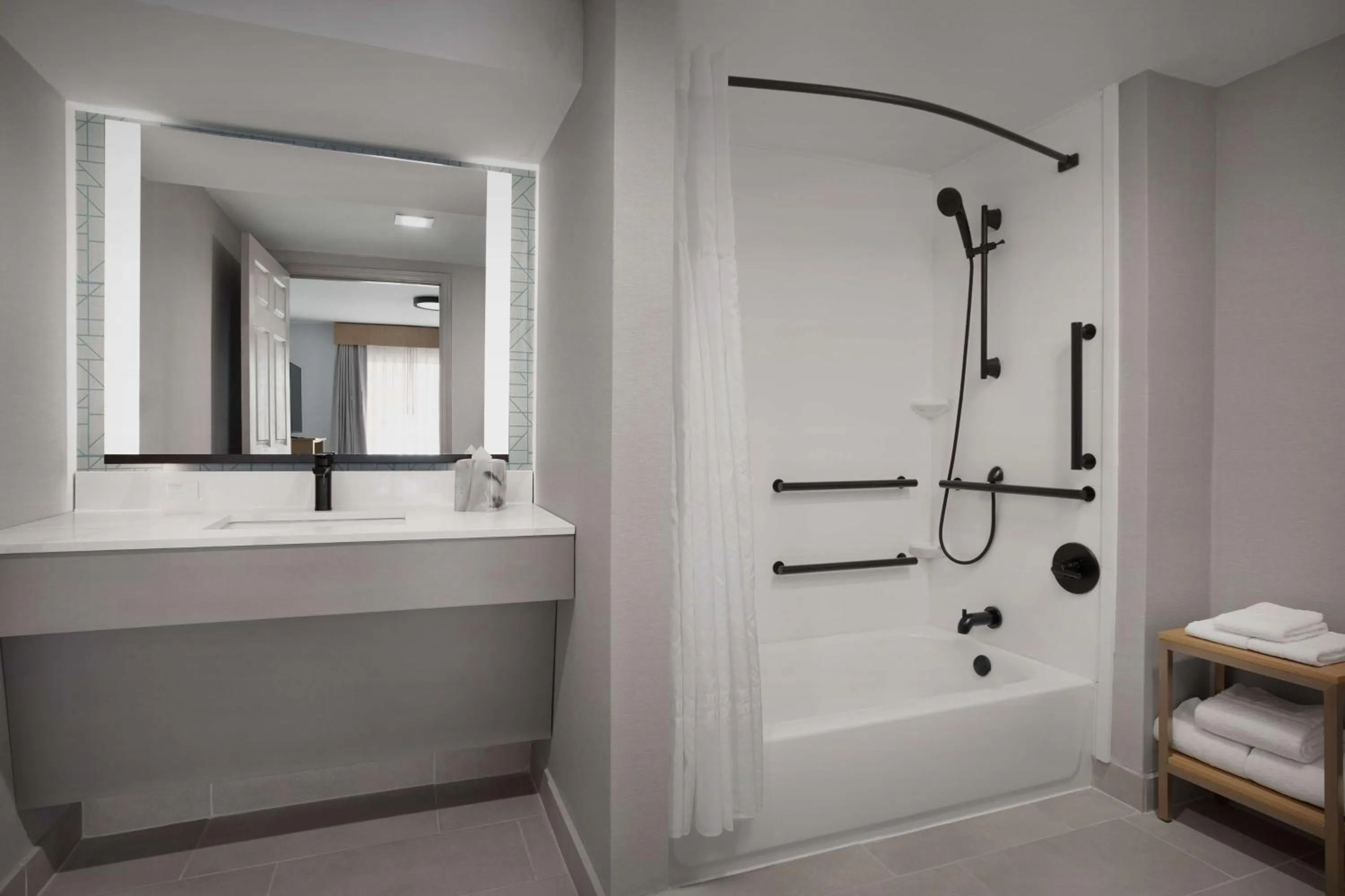 Bathroom in Homewood Suites by Hilton Colorado Springs-North