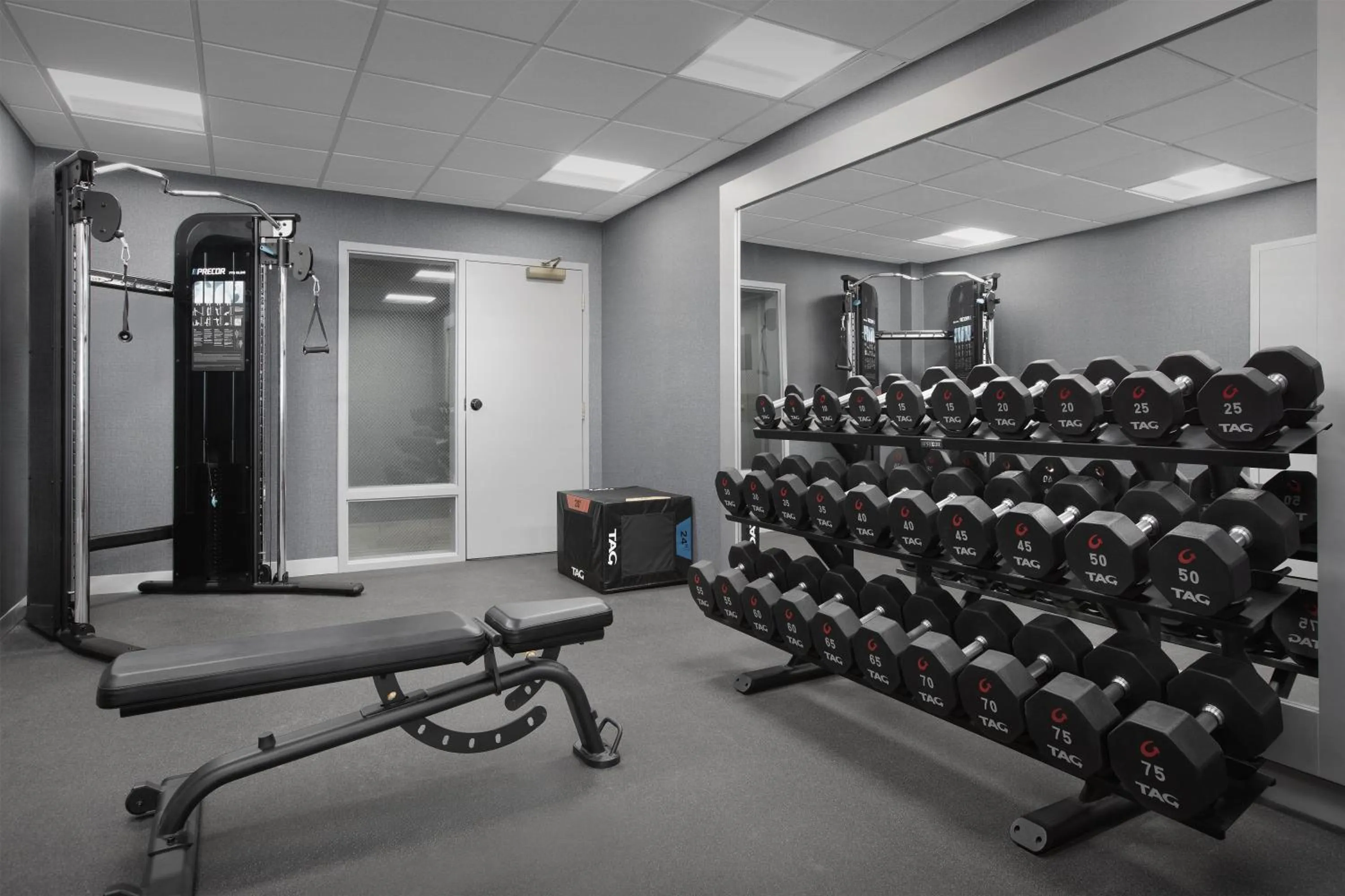 Fitness centre/facilities in Homewood Suites by Hilton Colorado Springs North USAFA