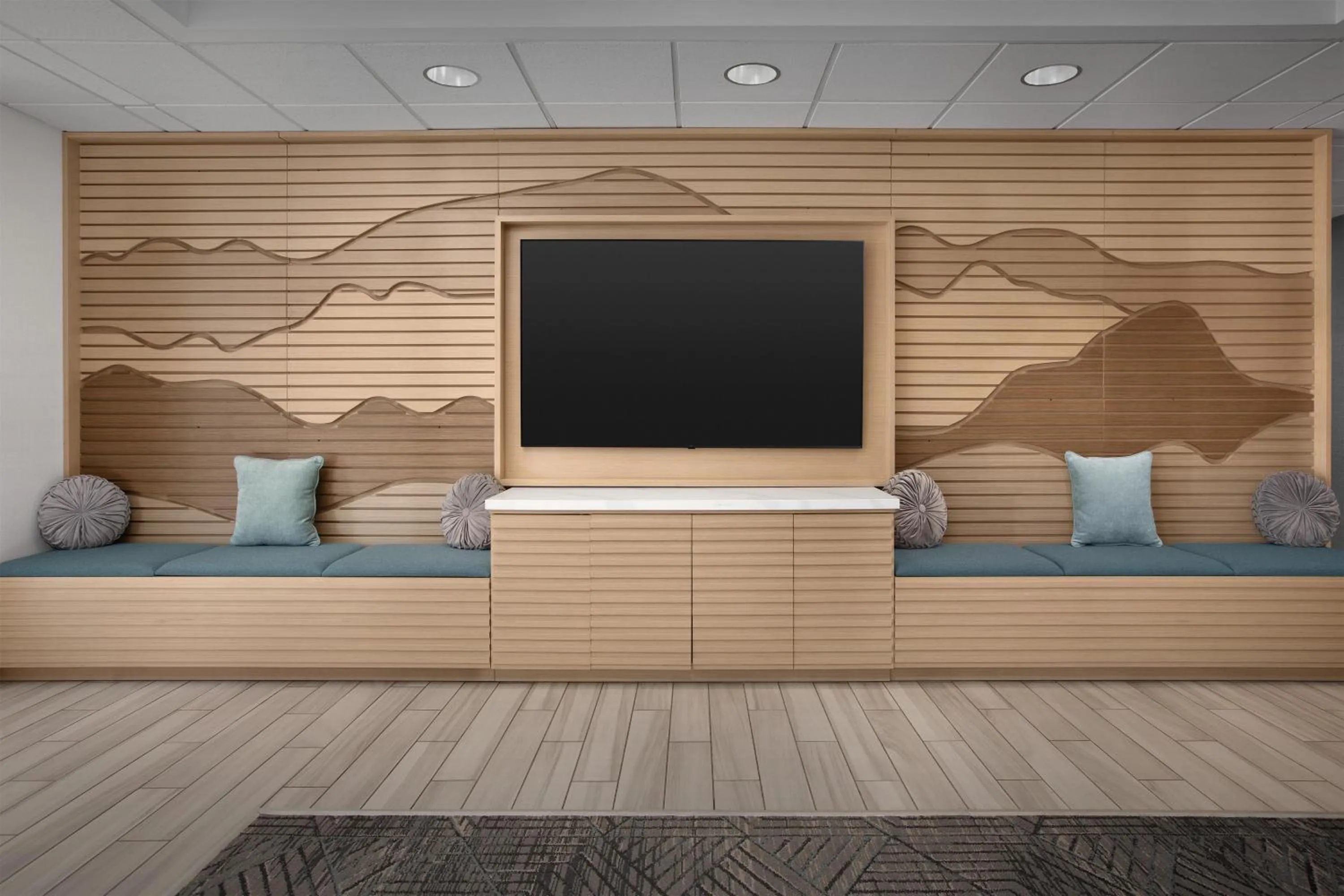 Lobby or reception in Homewood Suites by Hilton Colorado Springs North USAFA