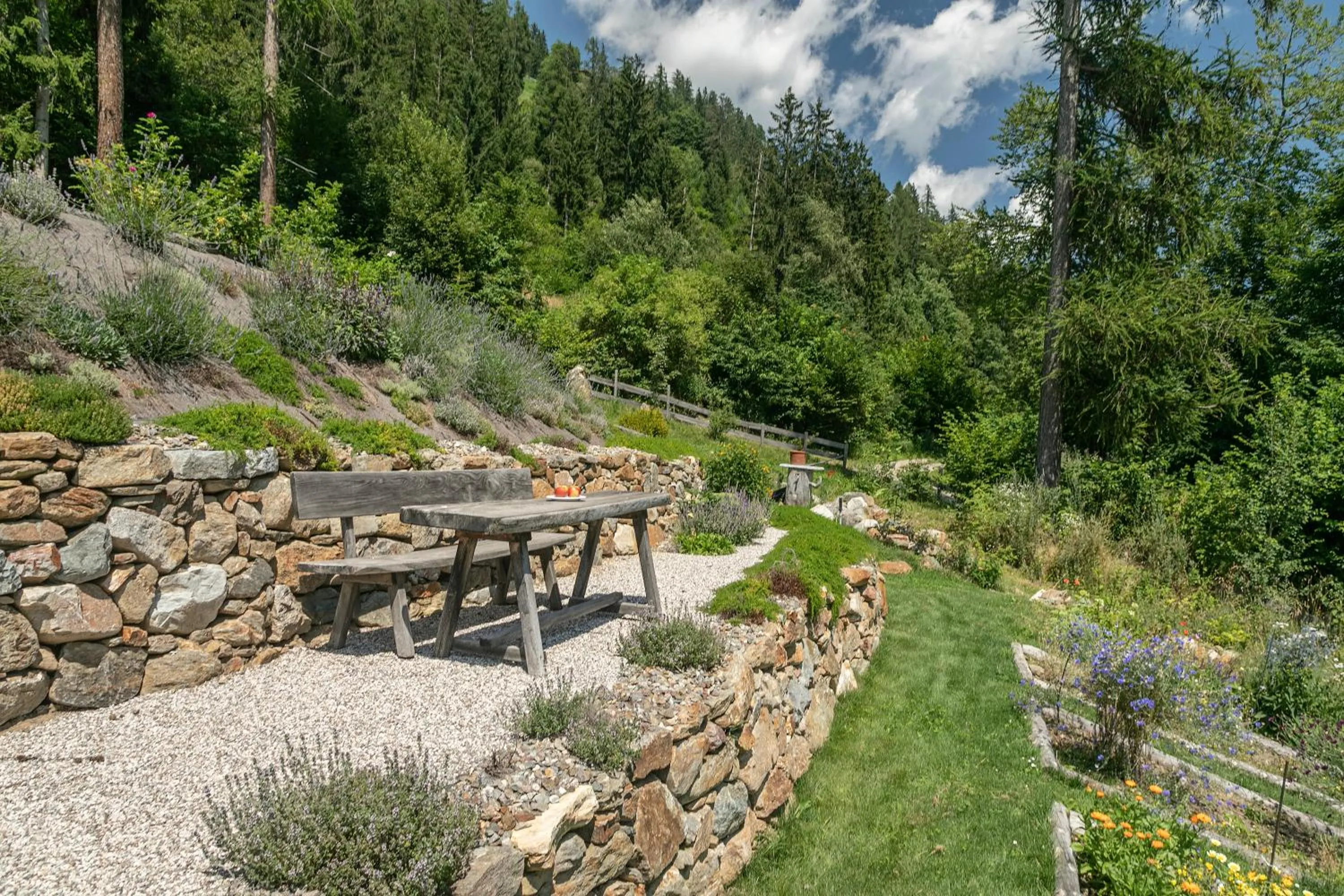 Garden in Vitalhotel Rainer