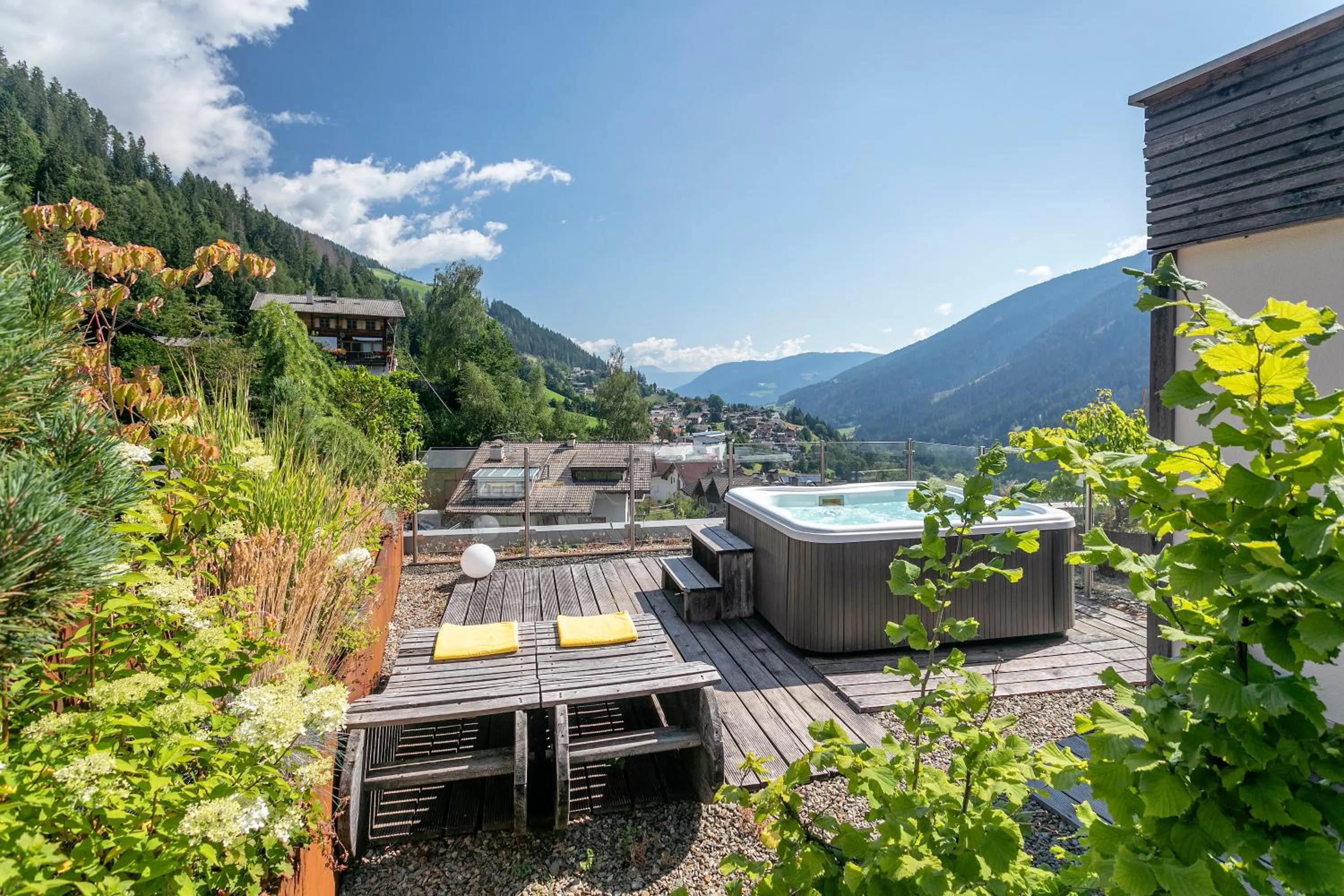Hot Tub in Vitalhotel Rainer