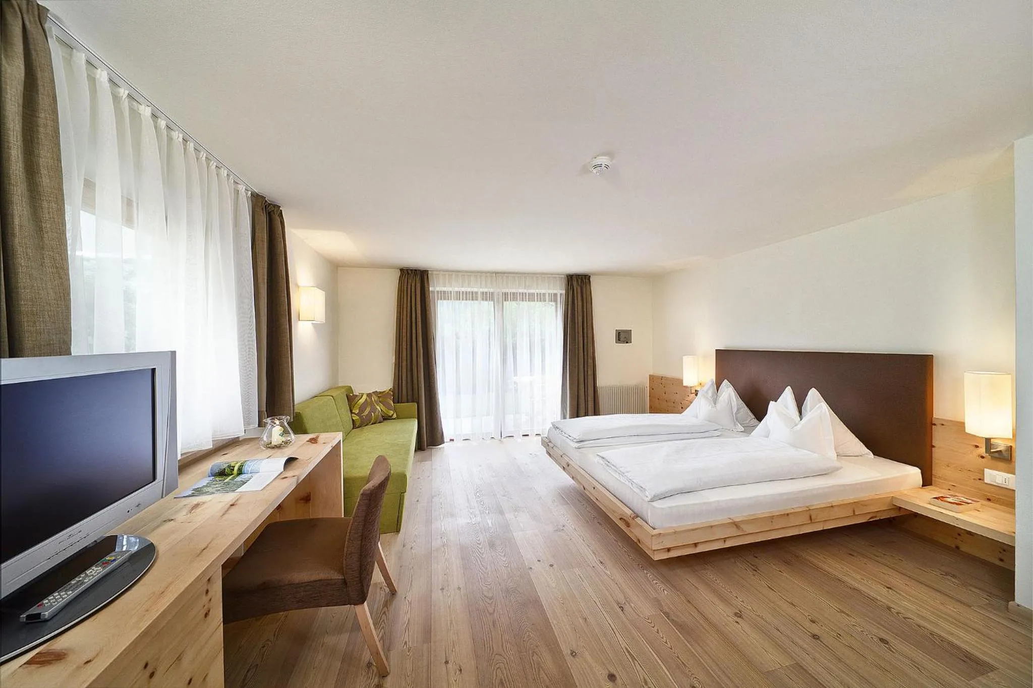 Bed in Vitalhotel Rainer