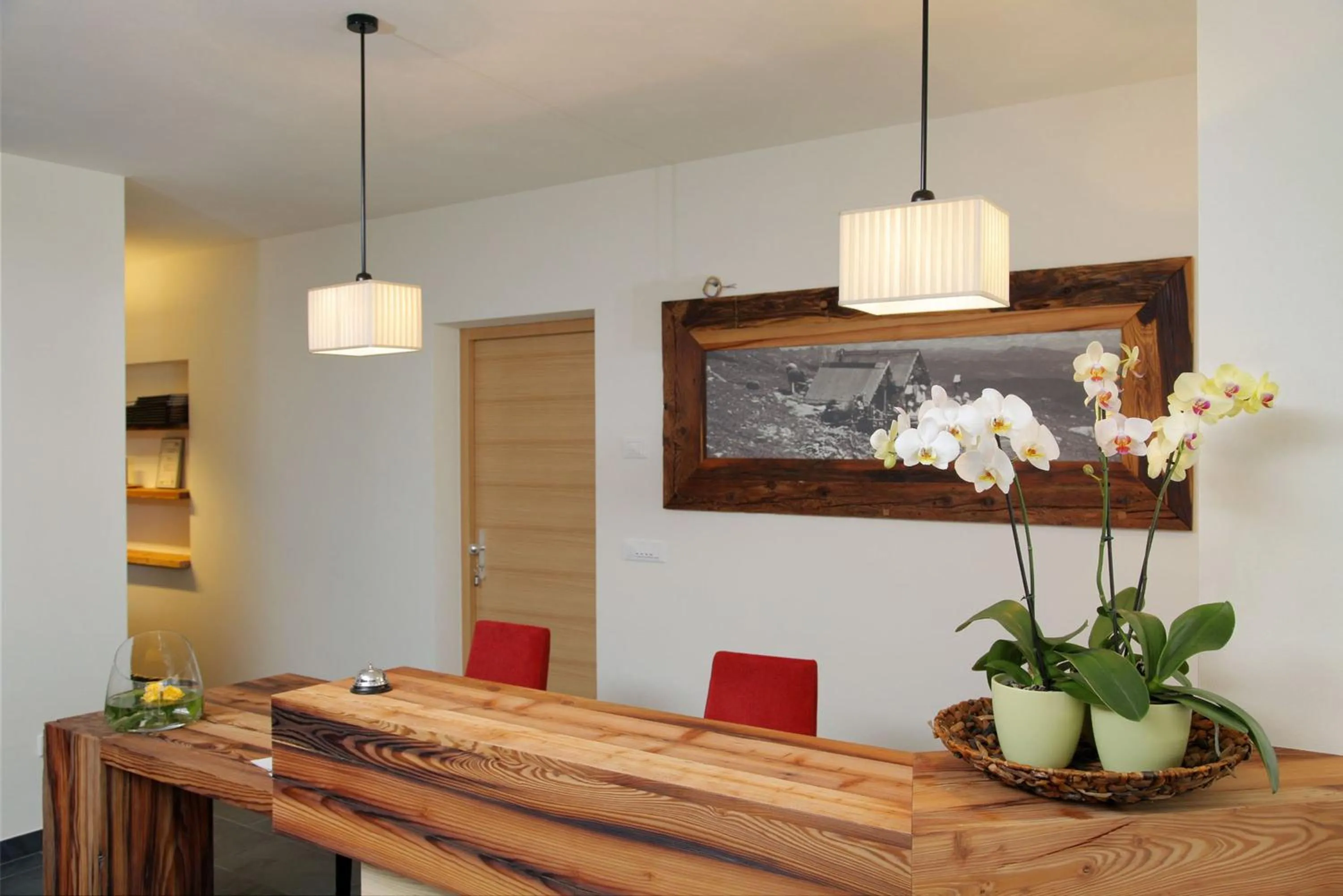 Lobby or reception in Vitalhotel Rainer