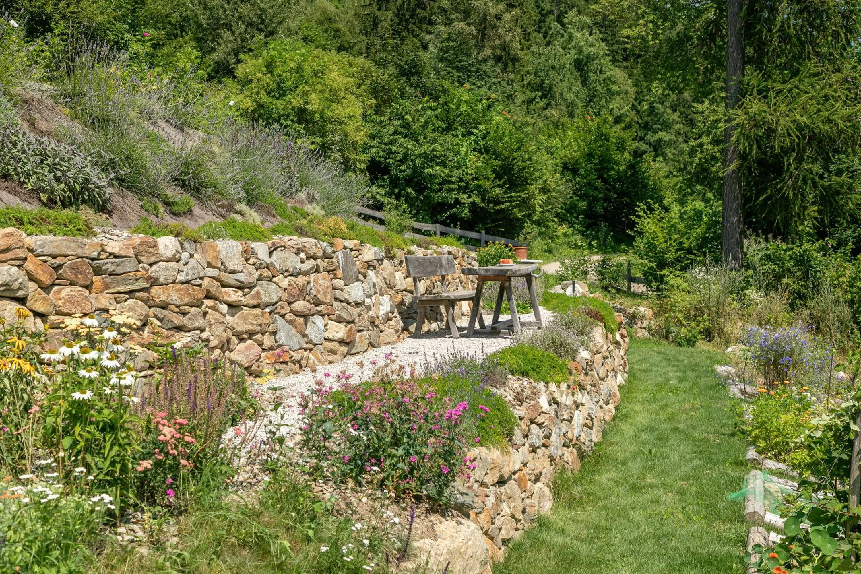 Garden in Vitalhotel Rainer