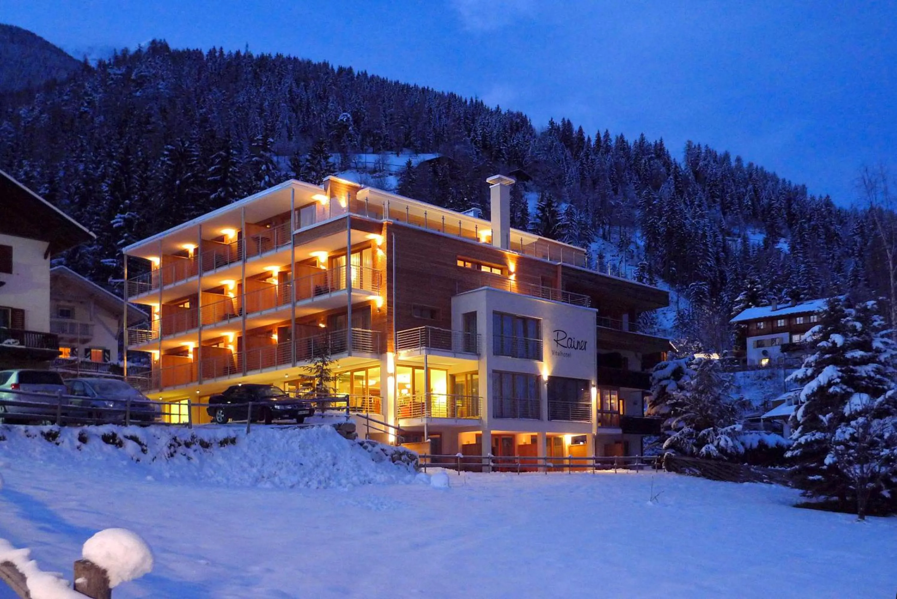 Facade/entrance in Vitalhotel Rainer