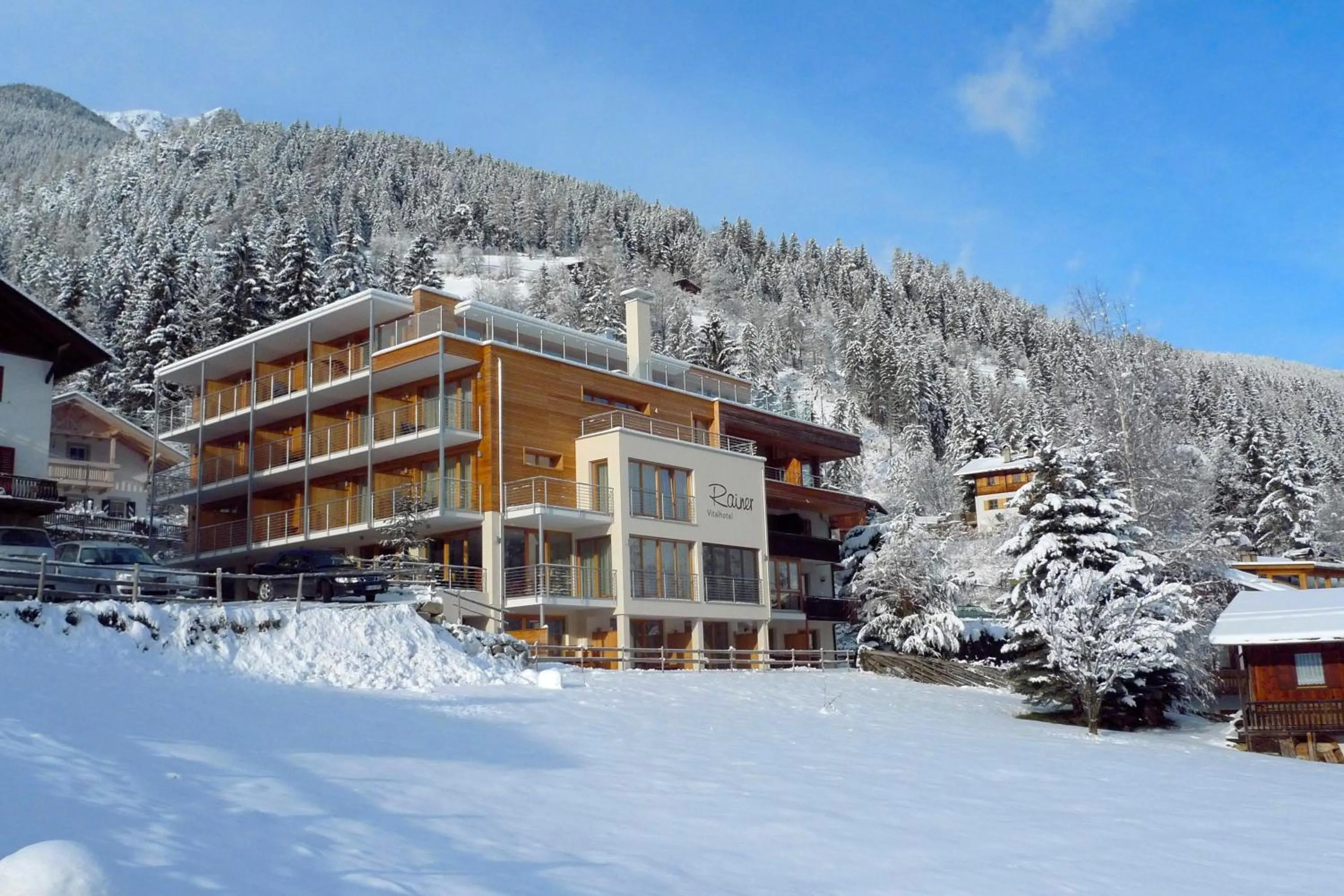 Facade/entrance in Vitalhotel Rainer
