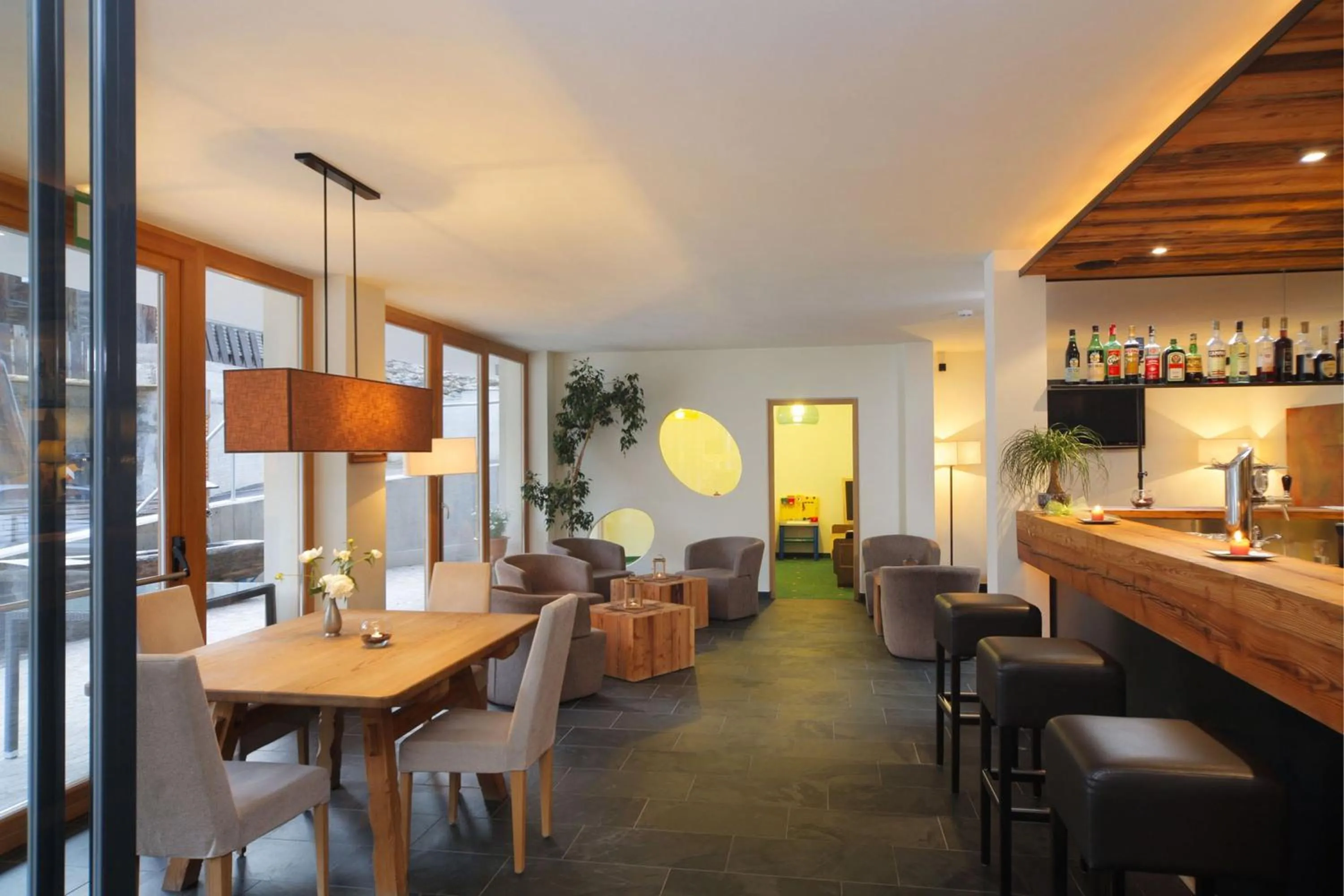Lounge or bar in Vitalhotel Rainer