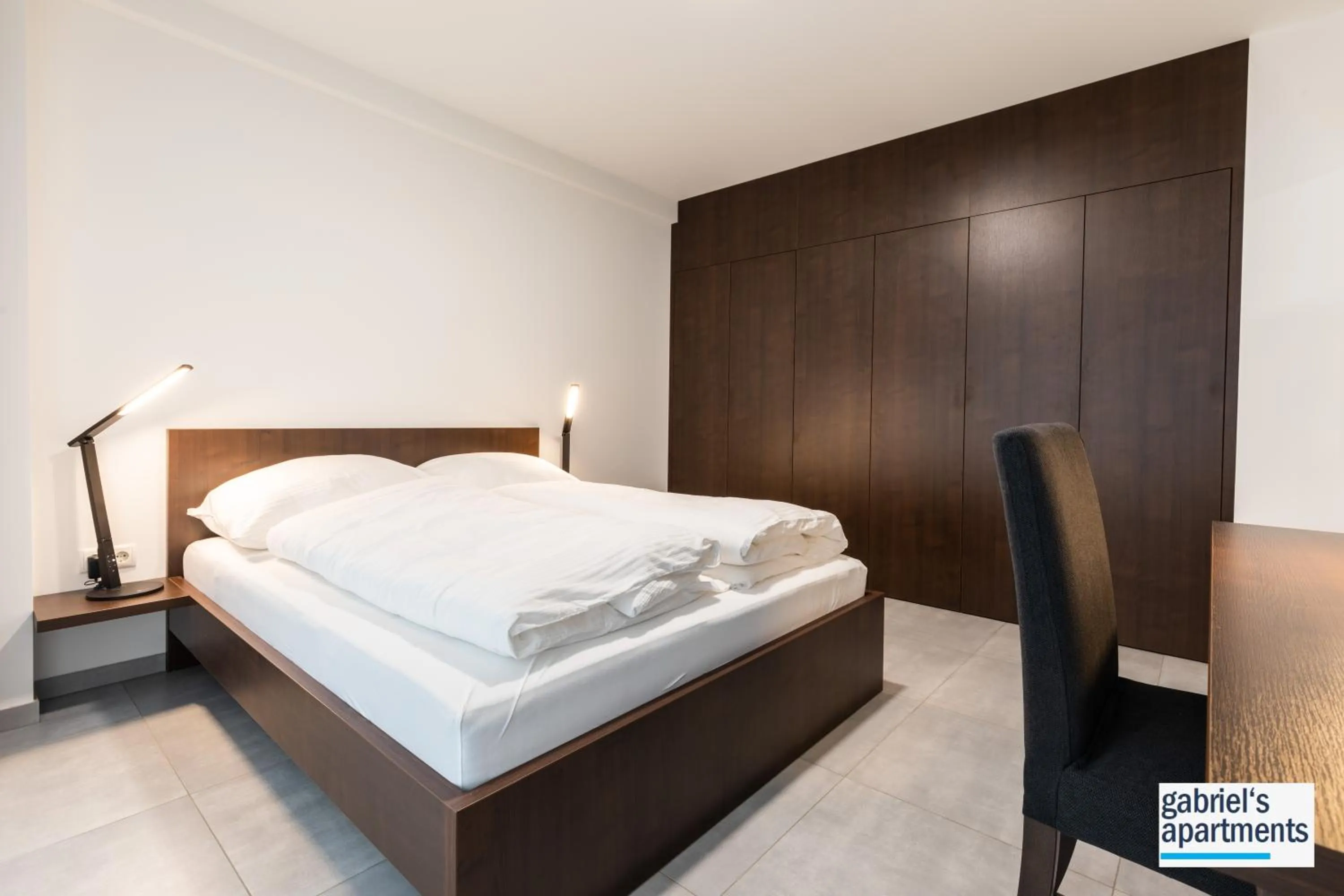 Bed in Gabriel´s Apartments