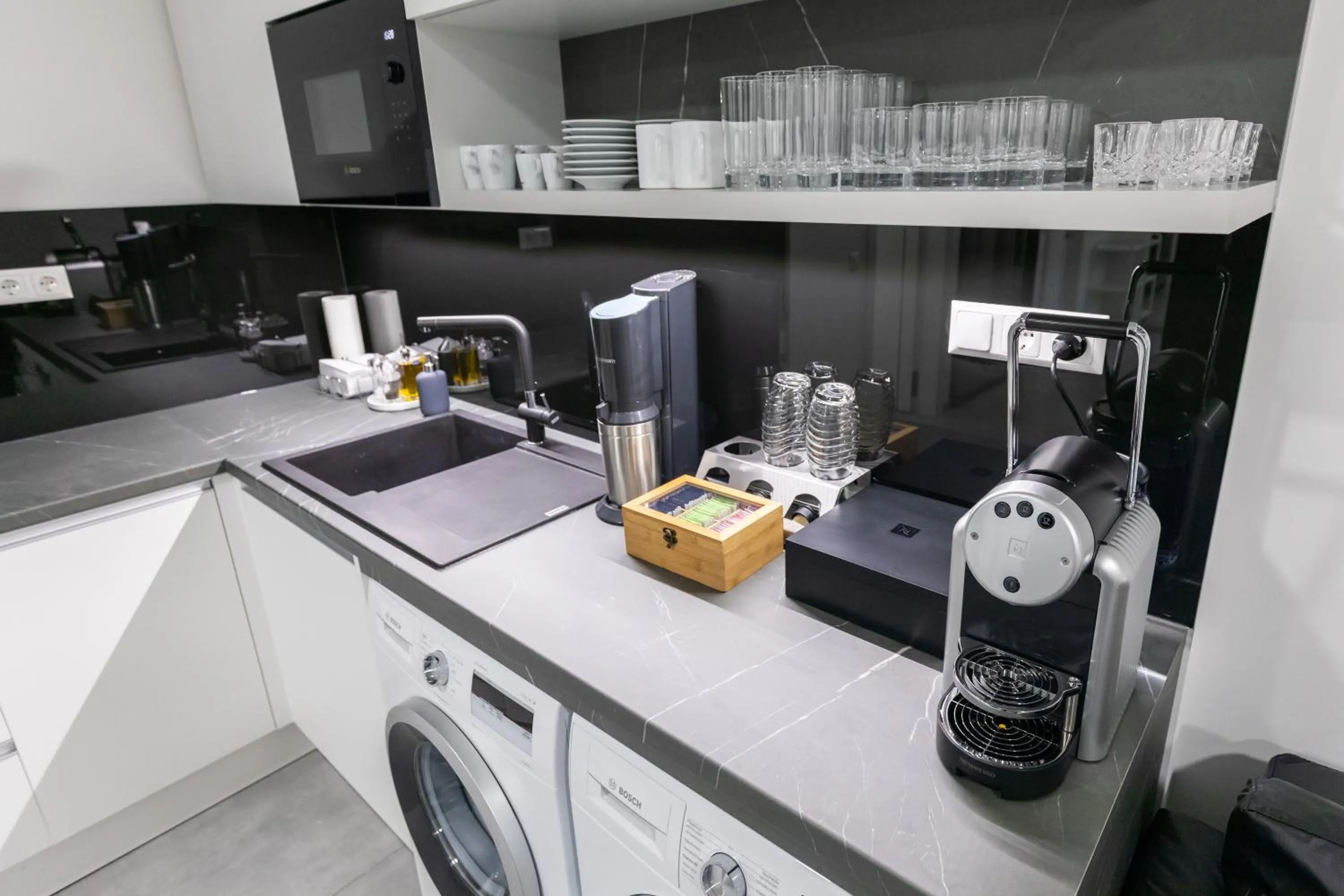 Coffee/tea facilities in Gabriel´s Apartments