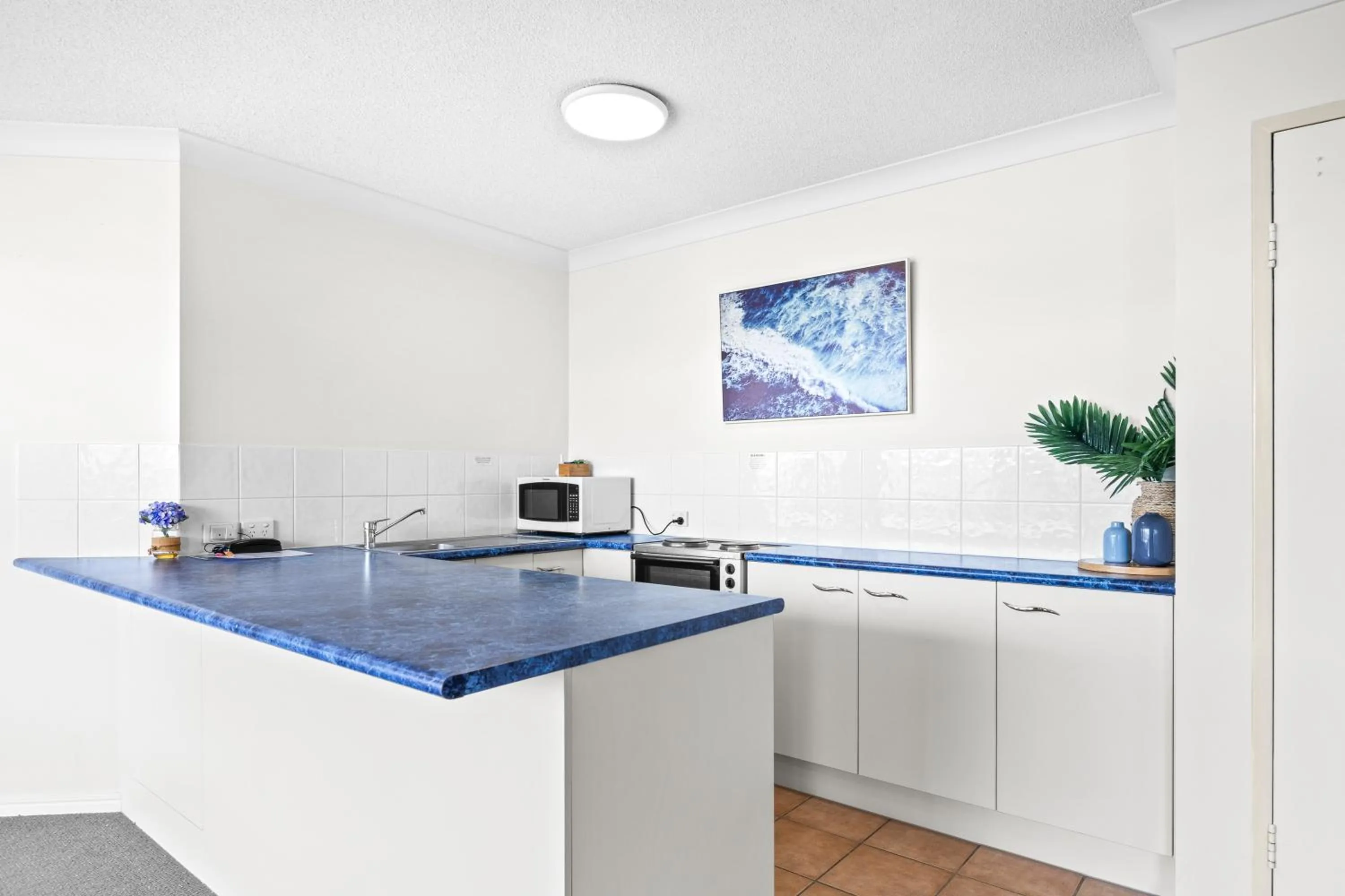 Kitchen or kitchenette in Belaire Place Motel Apartments