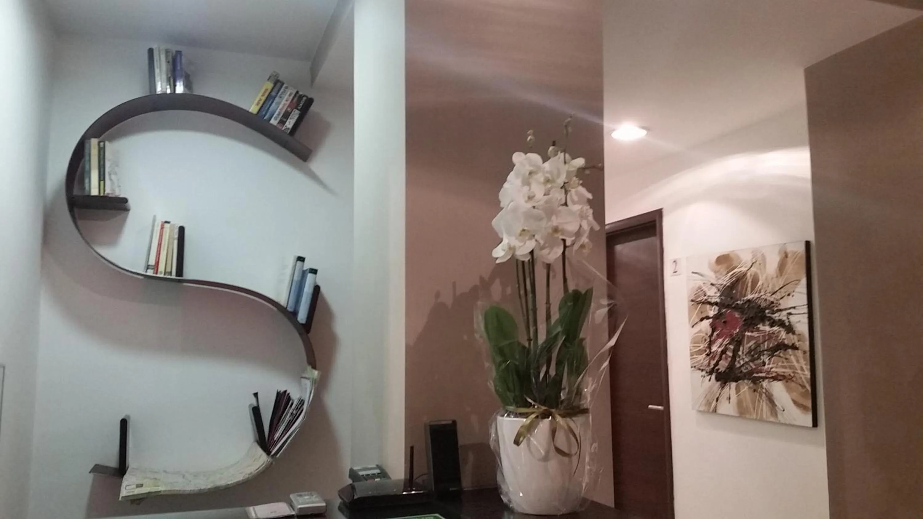 Lobby or reception in InnVatican Guest House