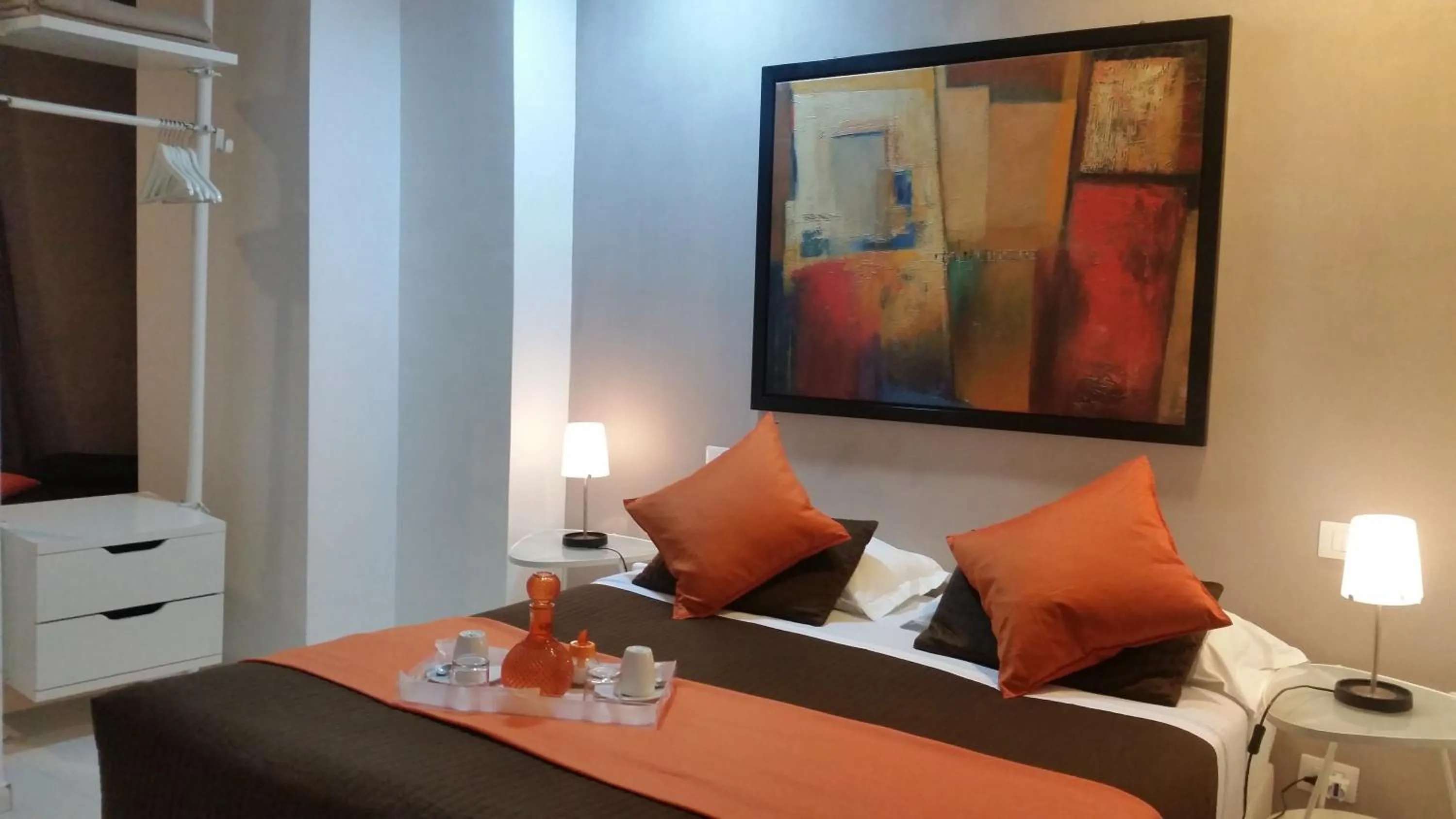 Photo of the whole room, Bed in InnVatican Guest House